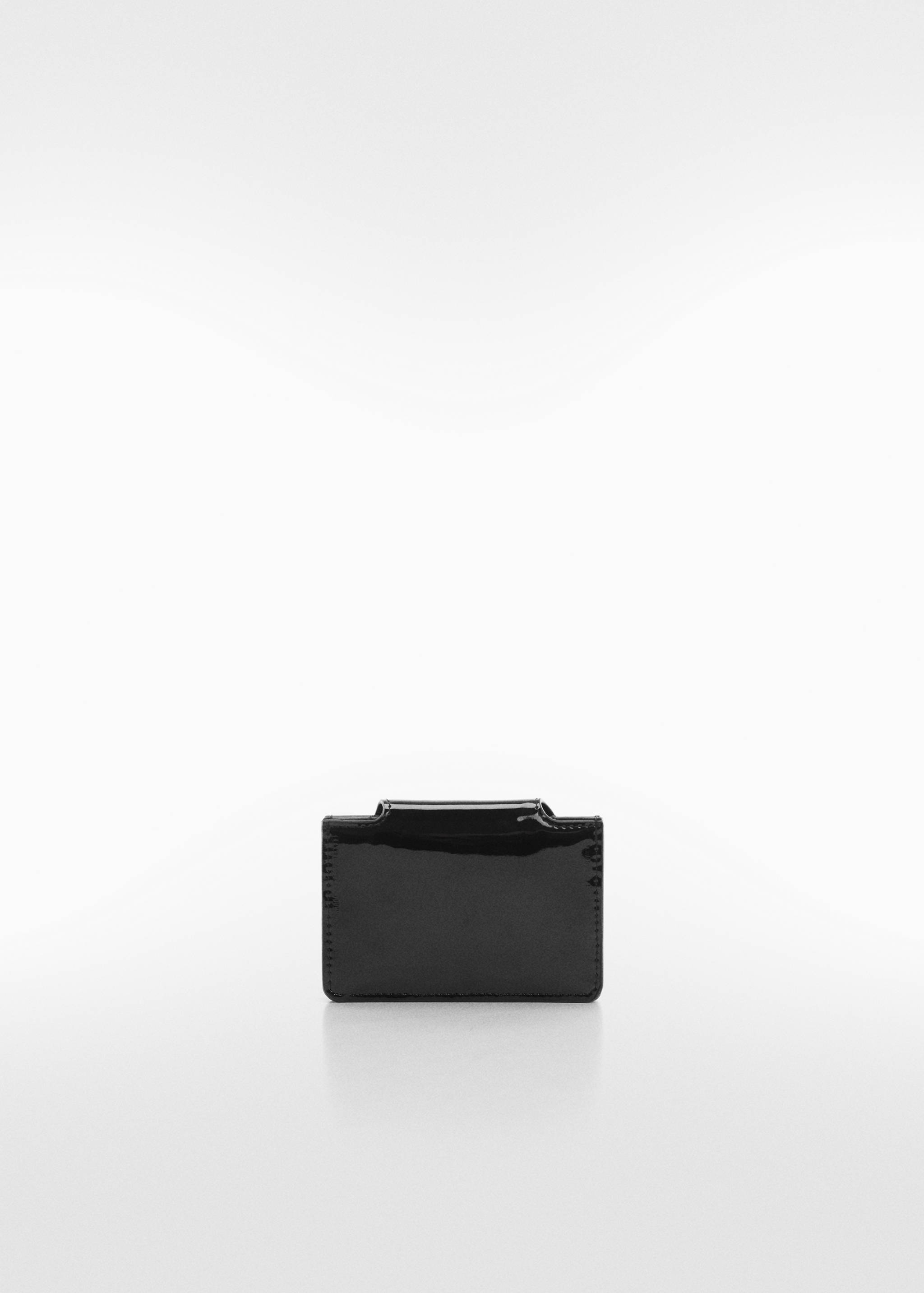 Patent leather card holder - Details of the article 2
