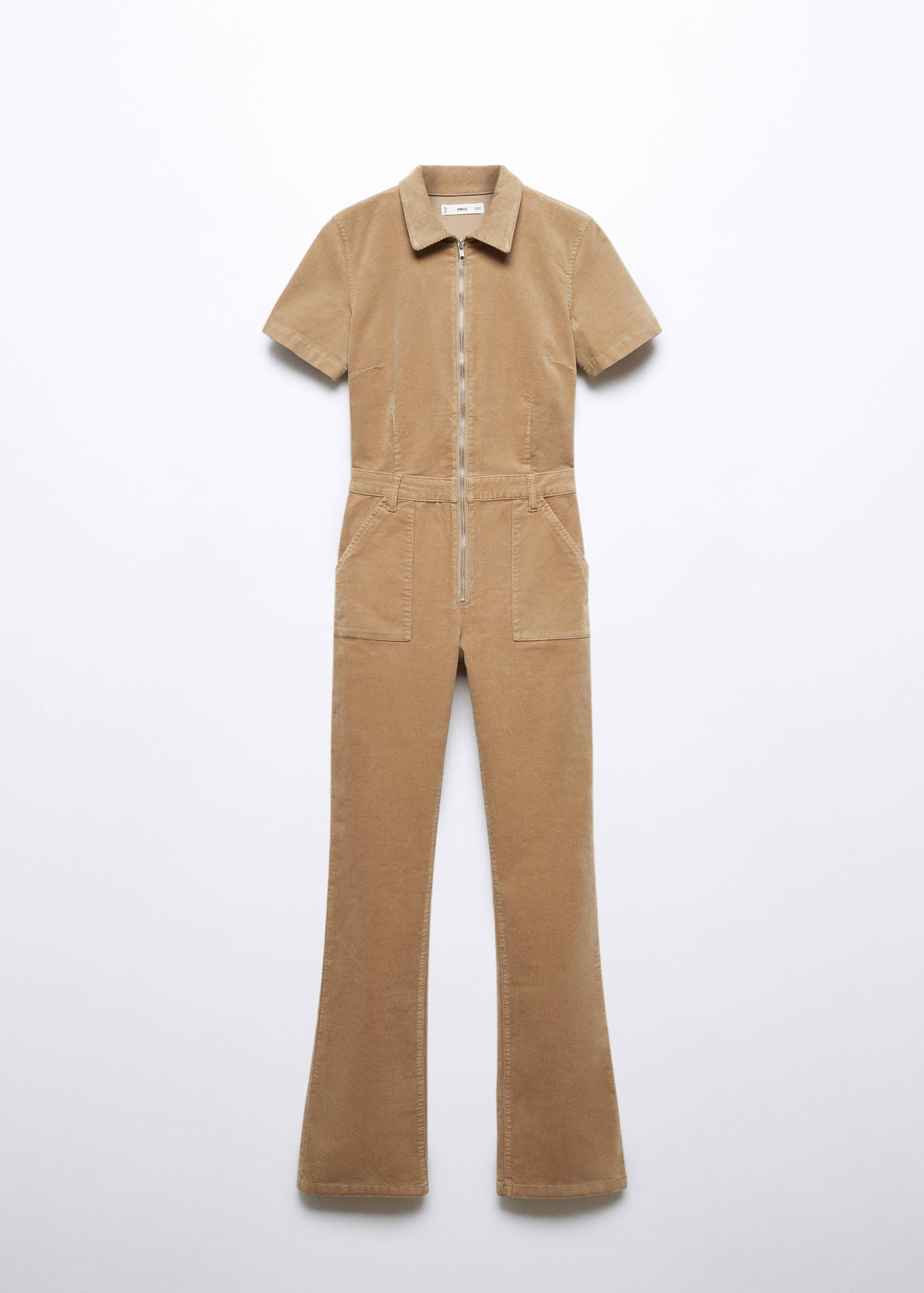 Combinaison velours côtelé fermeture Éclair - Article sans modèle