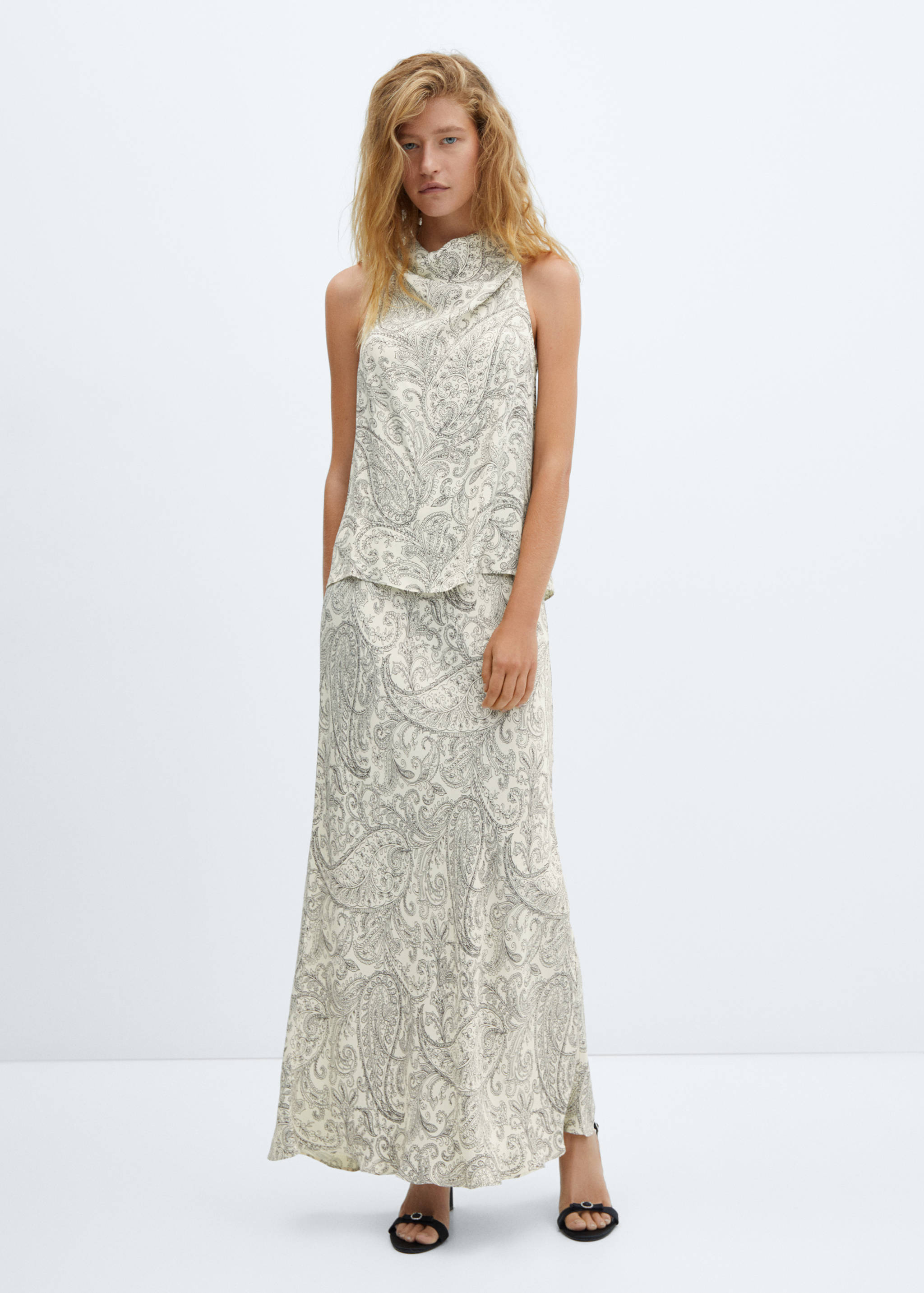 Paisley print top - General plane