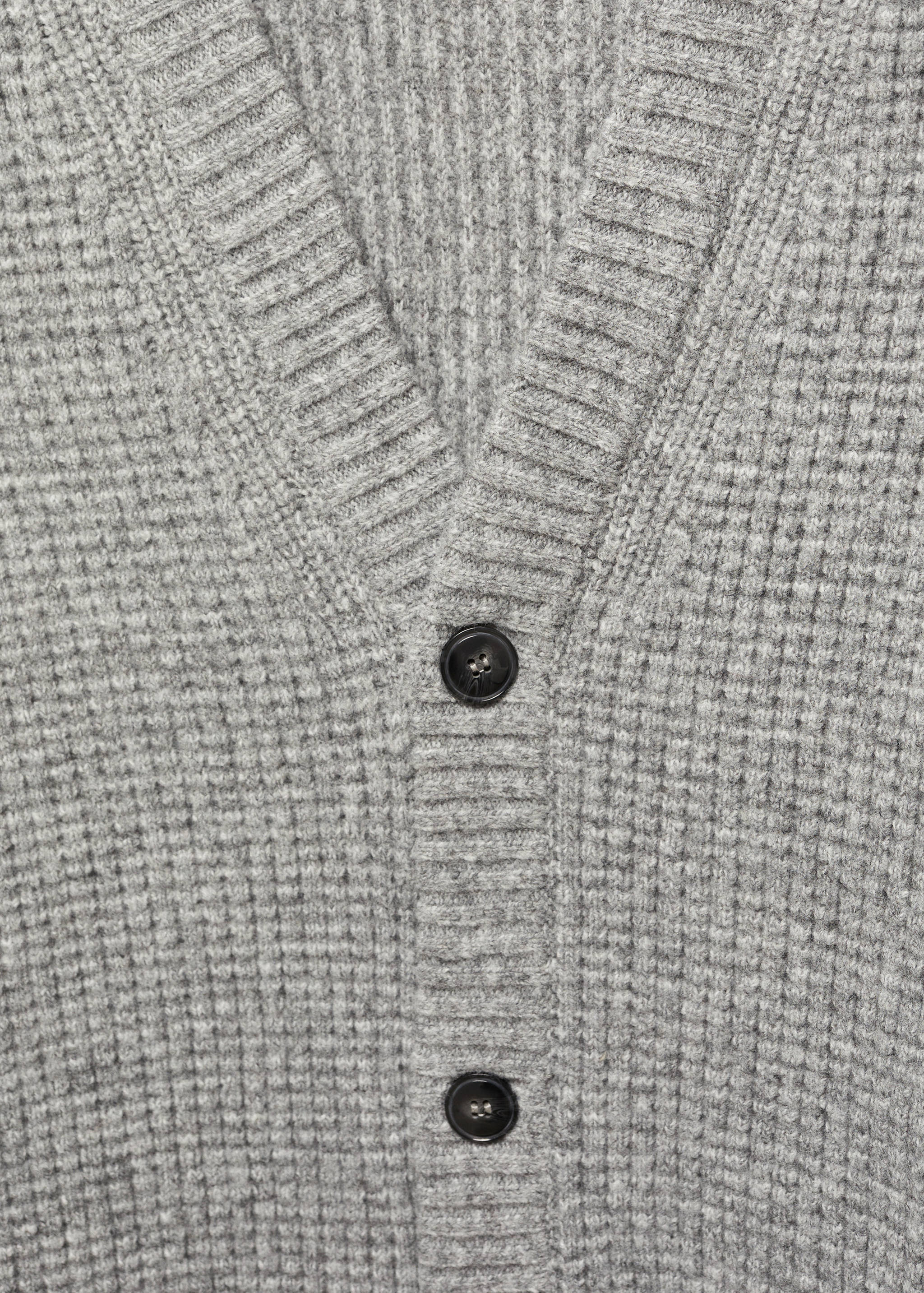 Structured wool-blend cardigan - Details of the article 8
