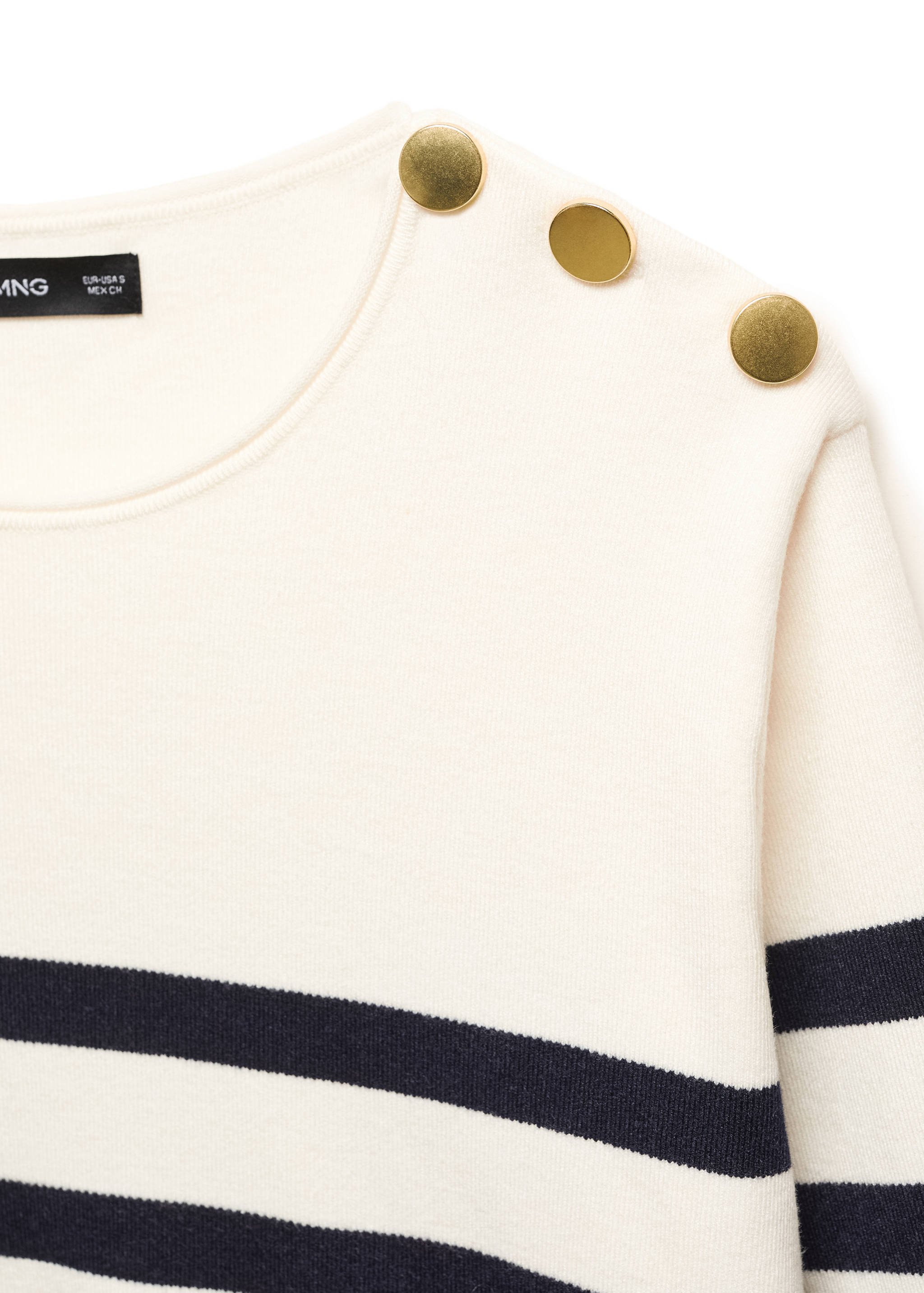 Pull-over boutons épaule - Détail de l'article 8