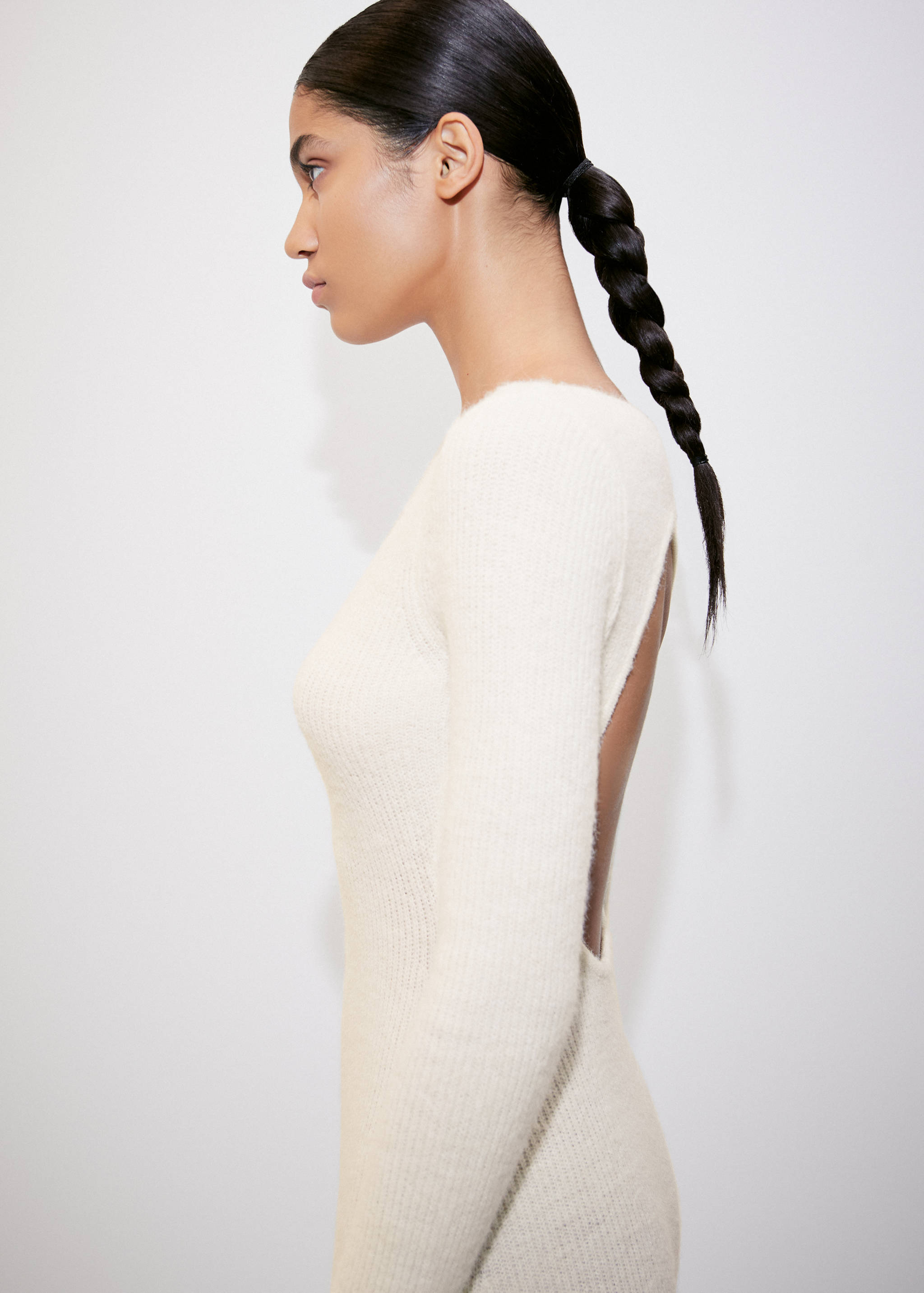 Robe maille dos nu - Détail de l'article 1