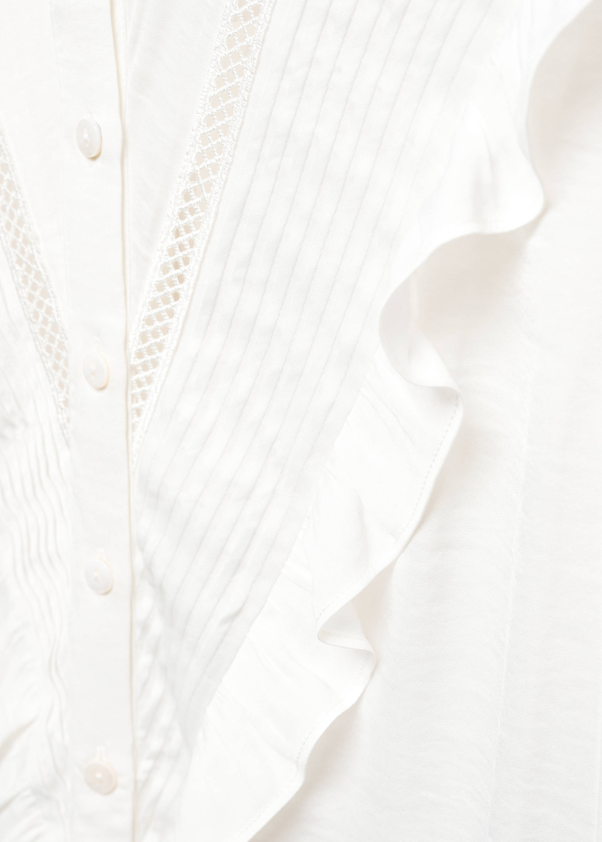 Shirt with ruffle detail - Details of the article 8