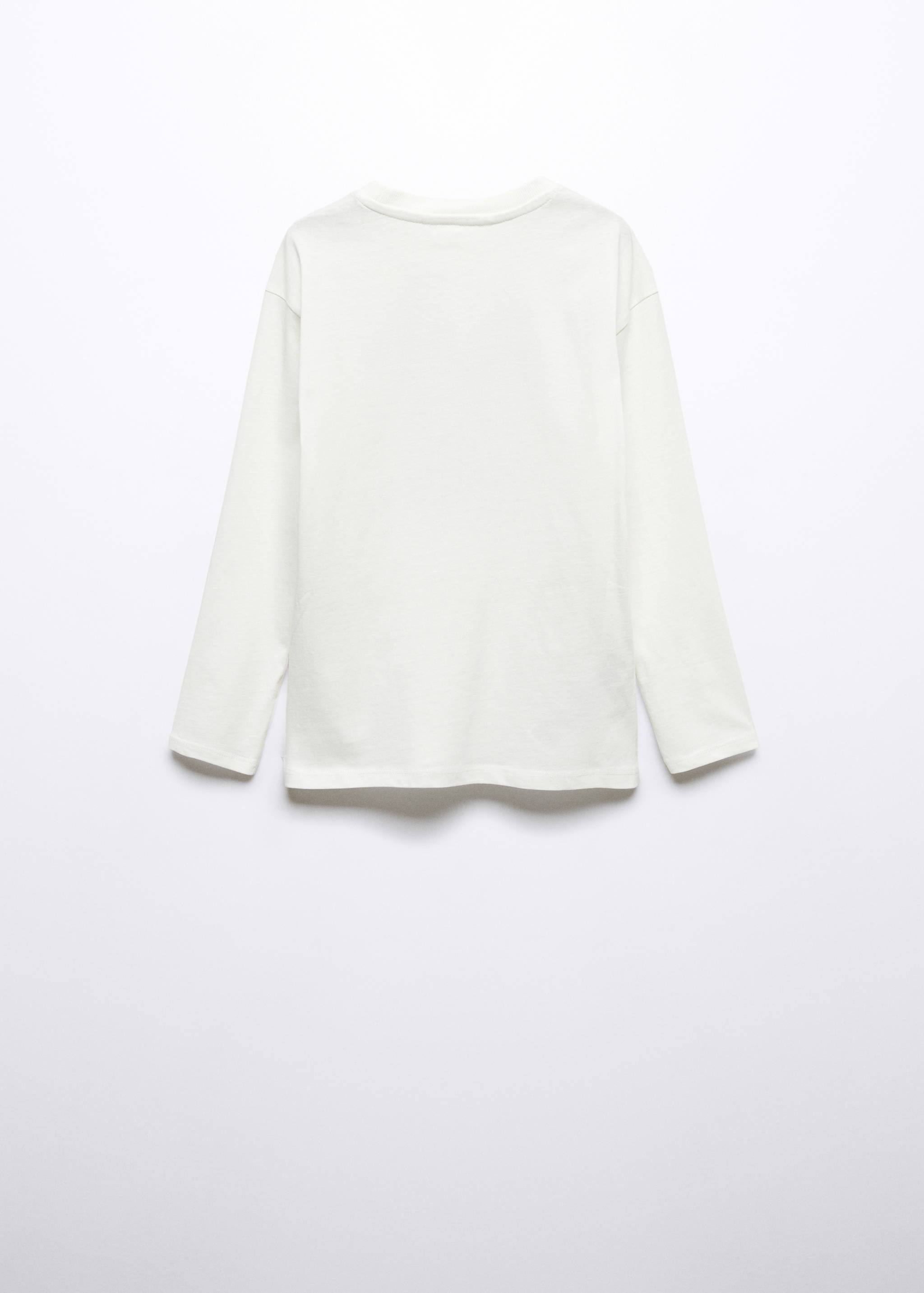 Printed long sleeve t-shirt - Reverse of the article