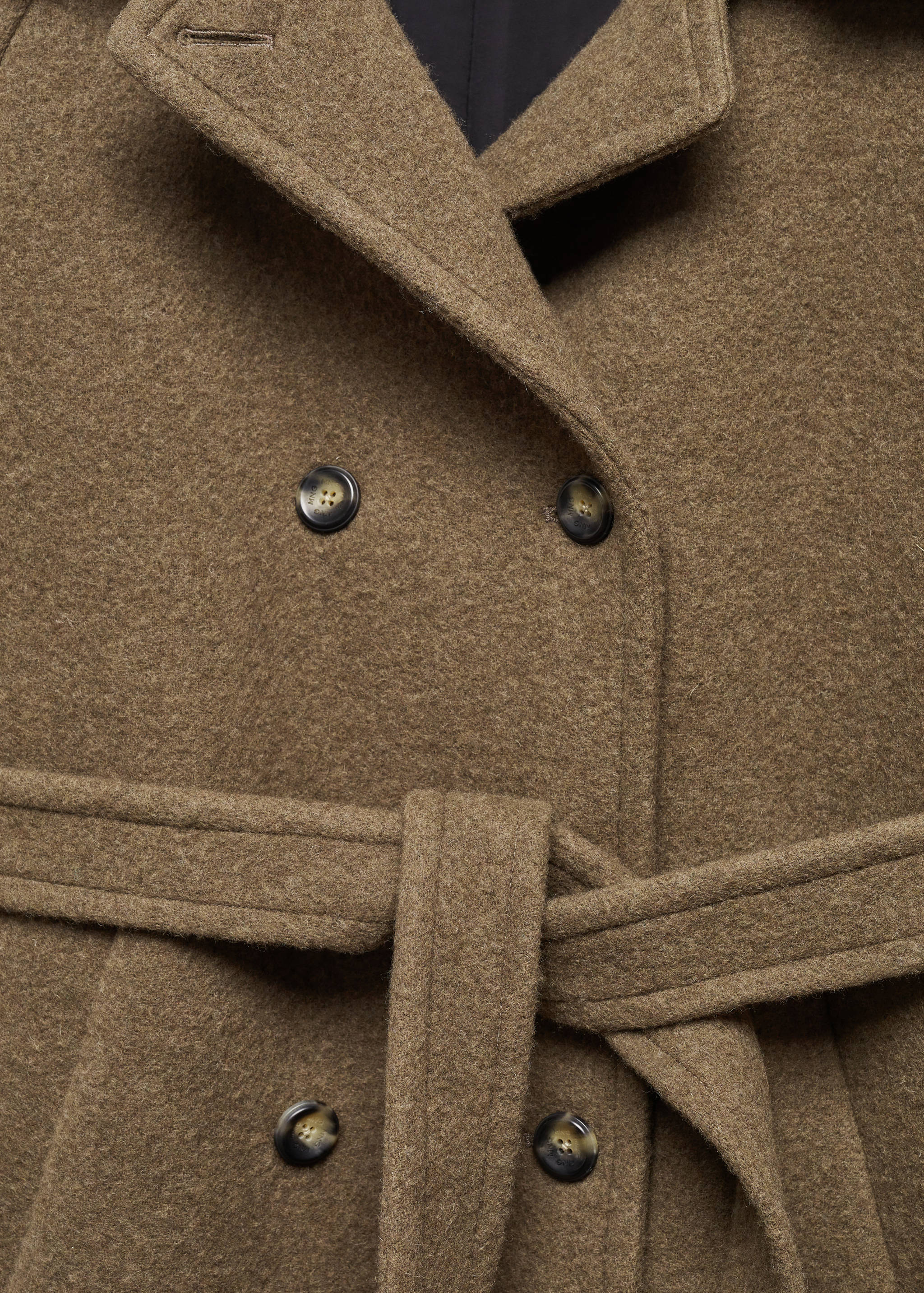 Manteau laine Manteco double boutonnage - Détail de l'article 8