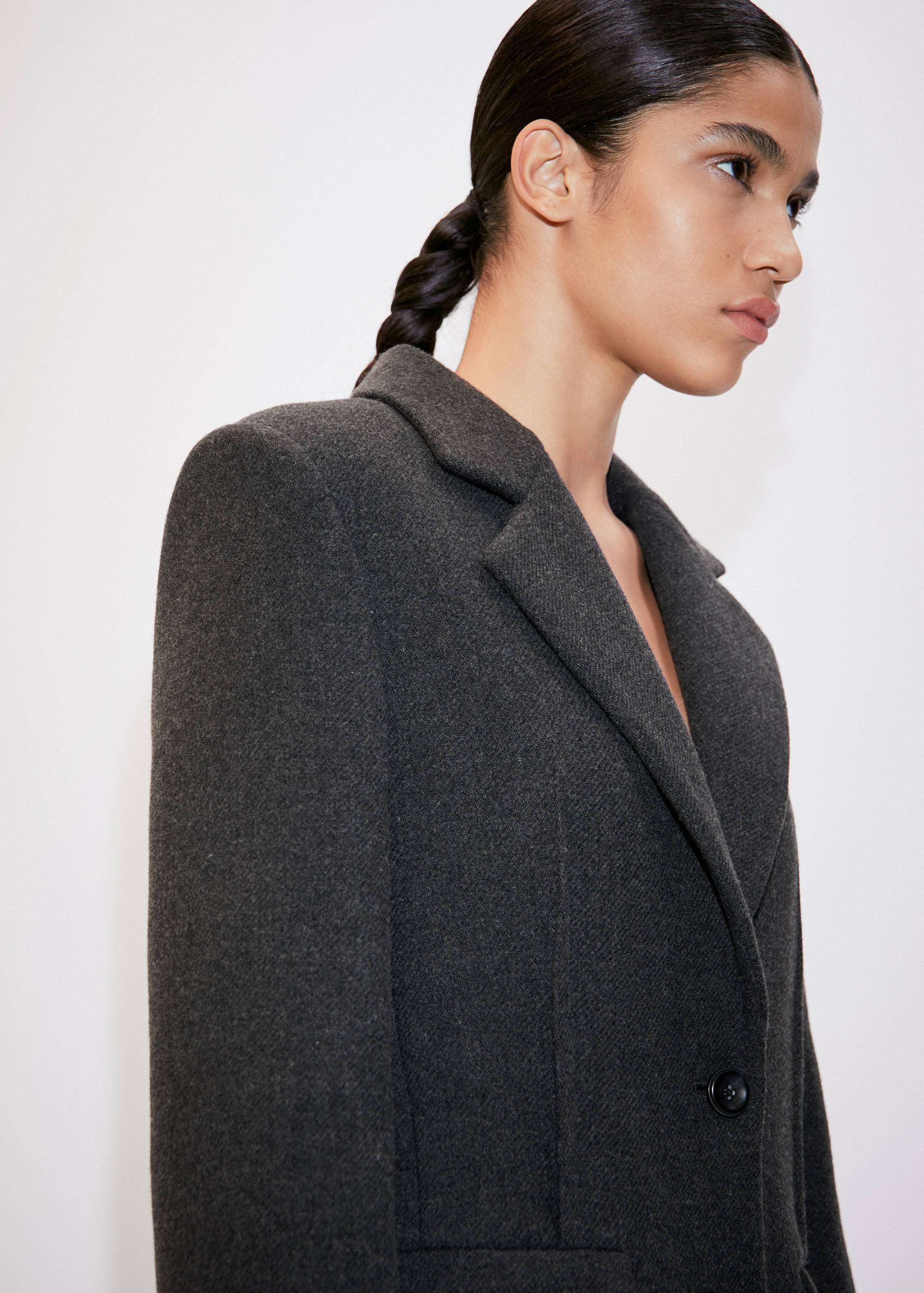 100% wool coat - Details of the article 1