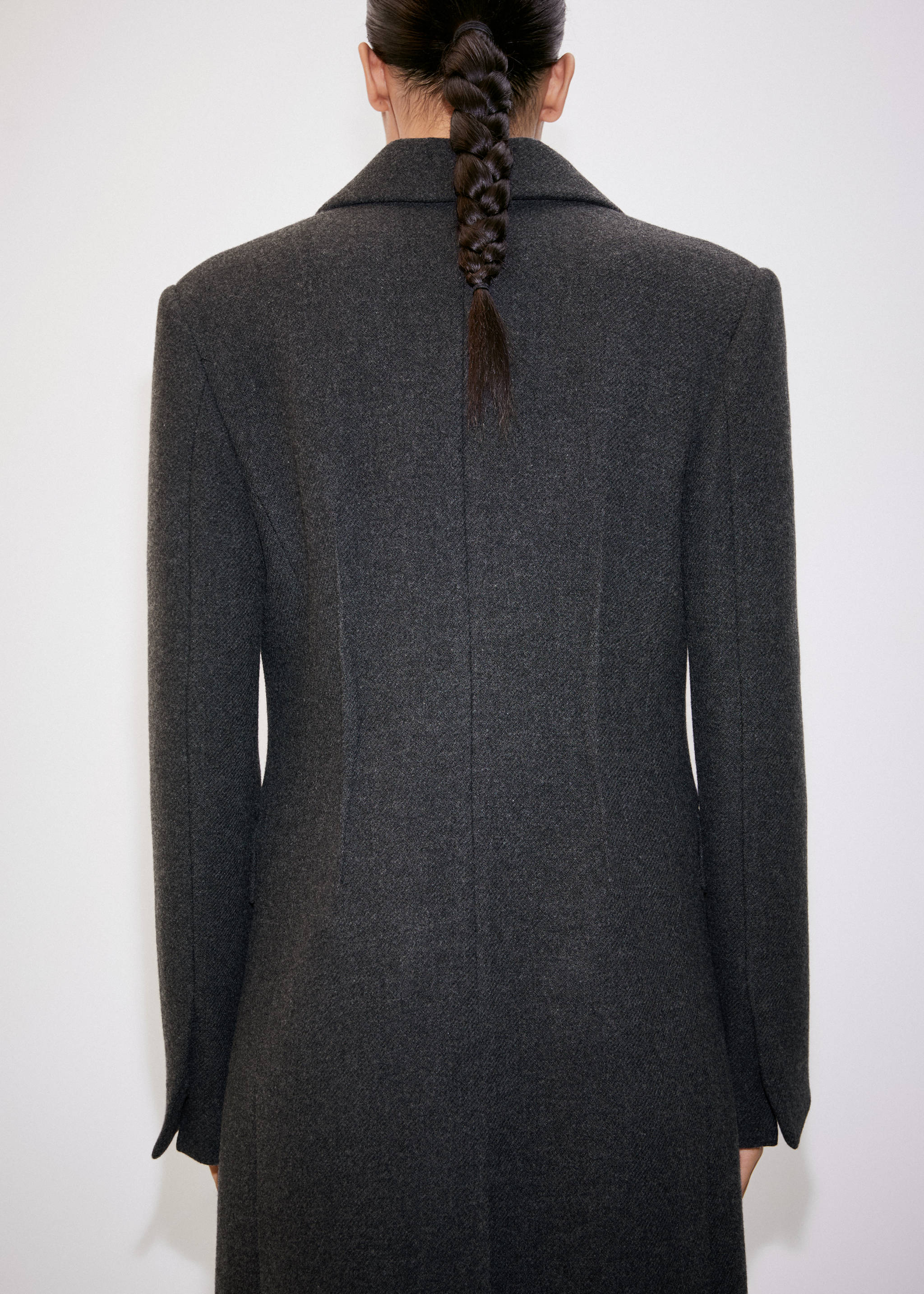 100% wool coat - Details of the article 2