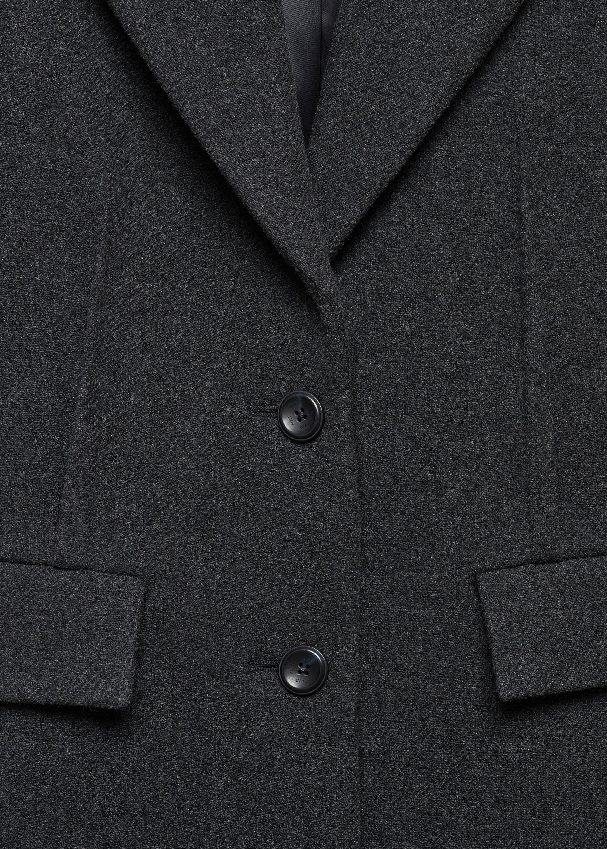 100% wool coat - Details of the article 8