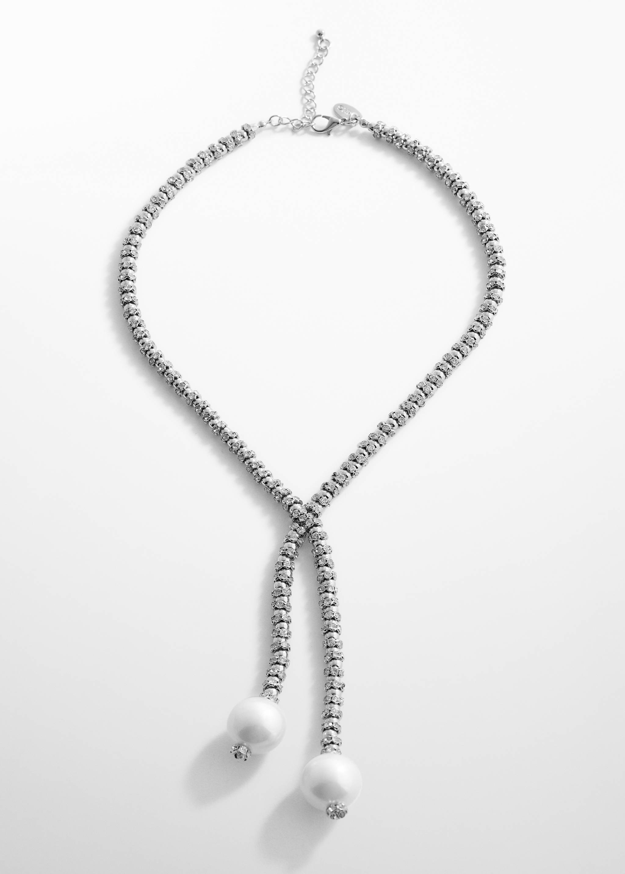 Crystal cross necklace - Article without model