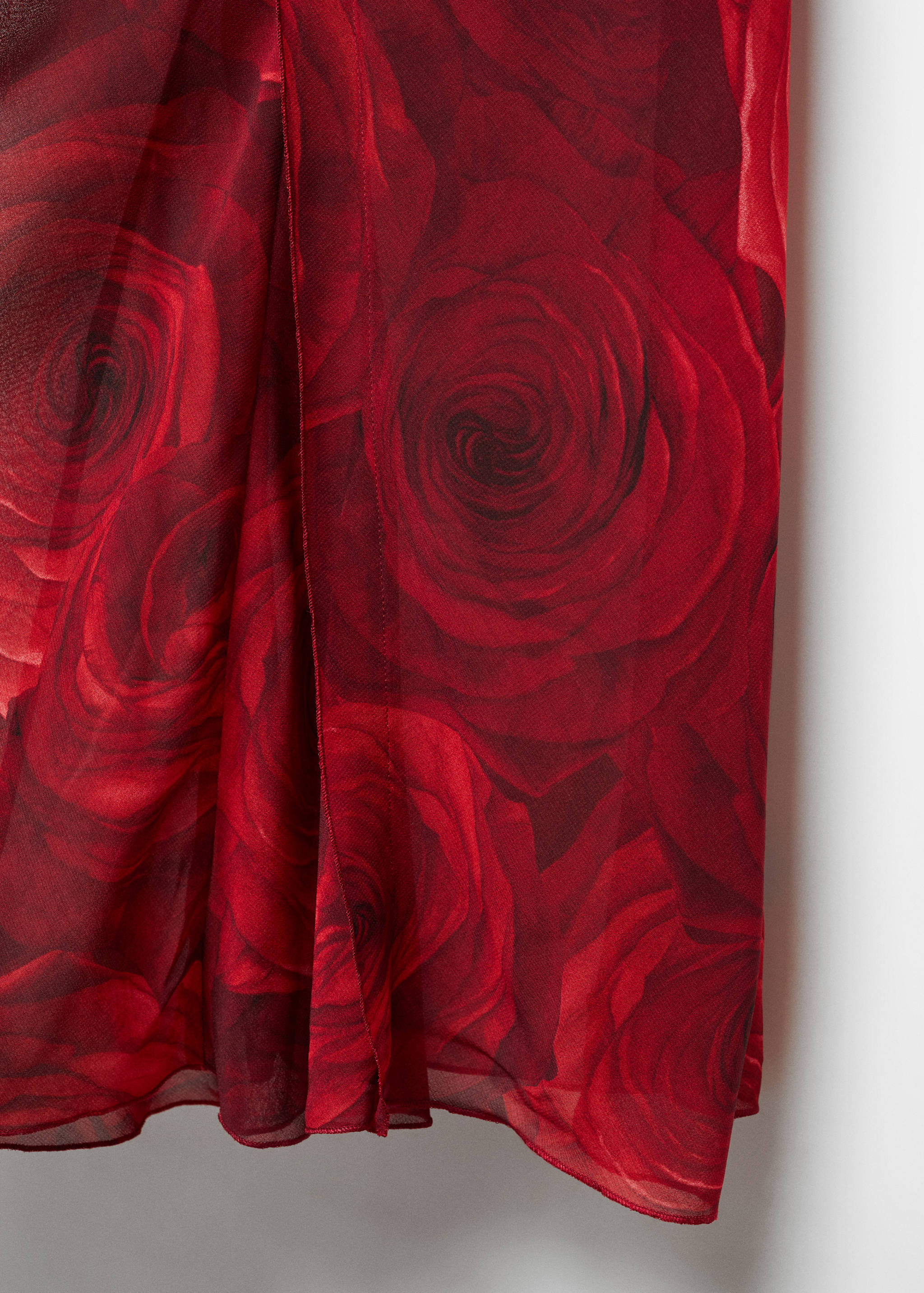 Floral chiffon dress - Details of the article 8