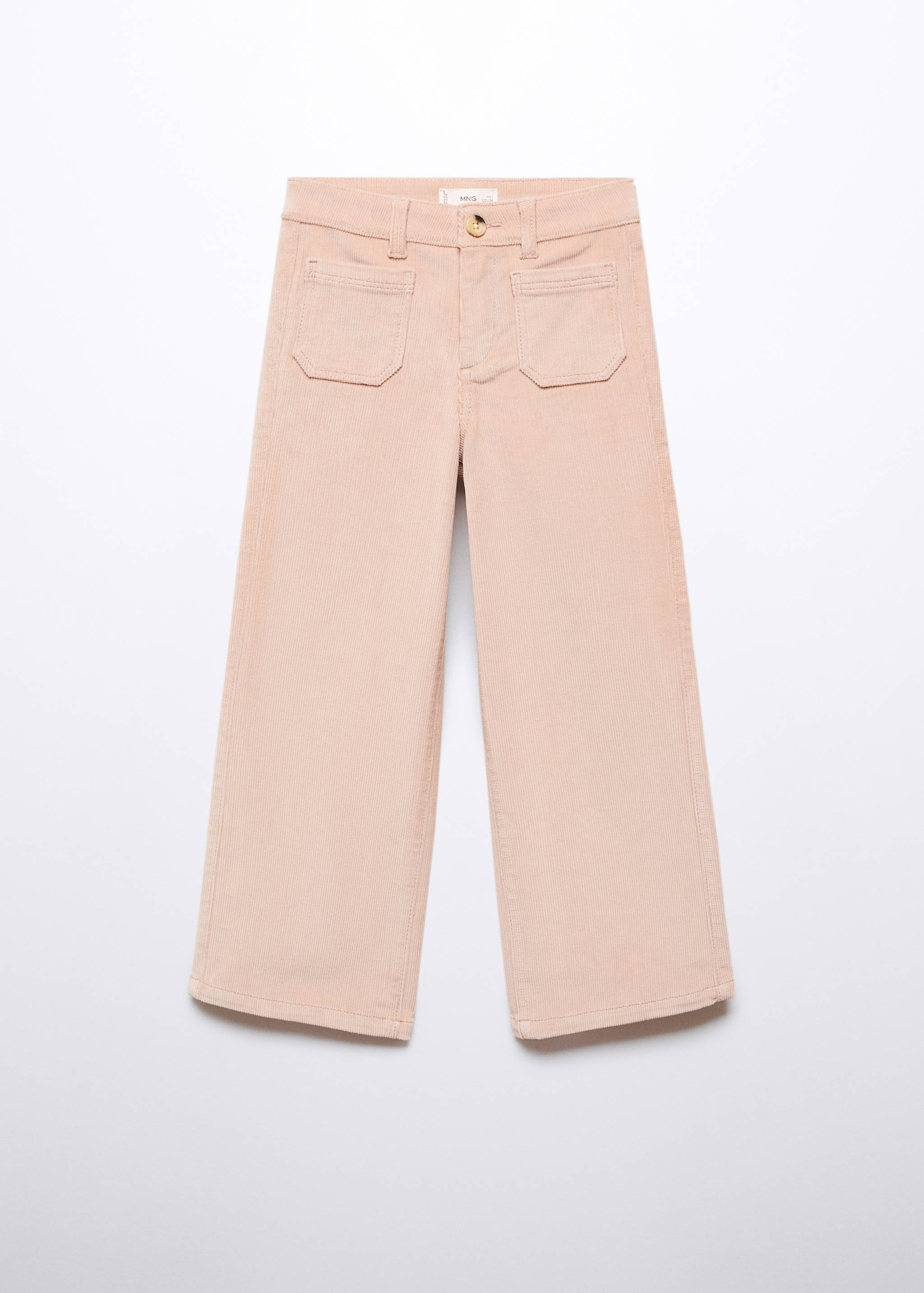 Corduroy culotte trousers - Article without model