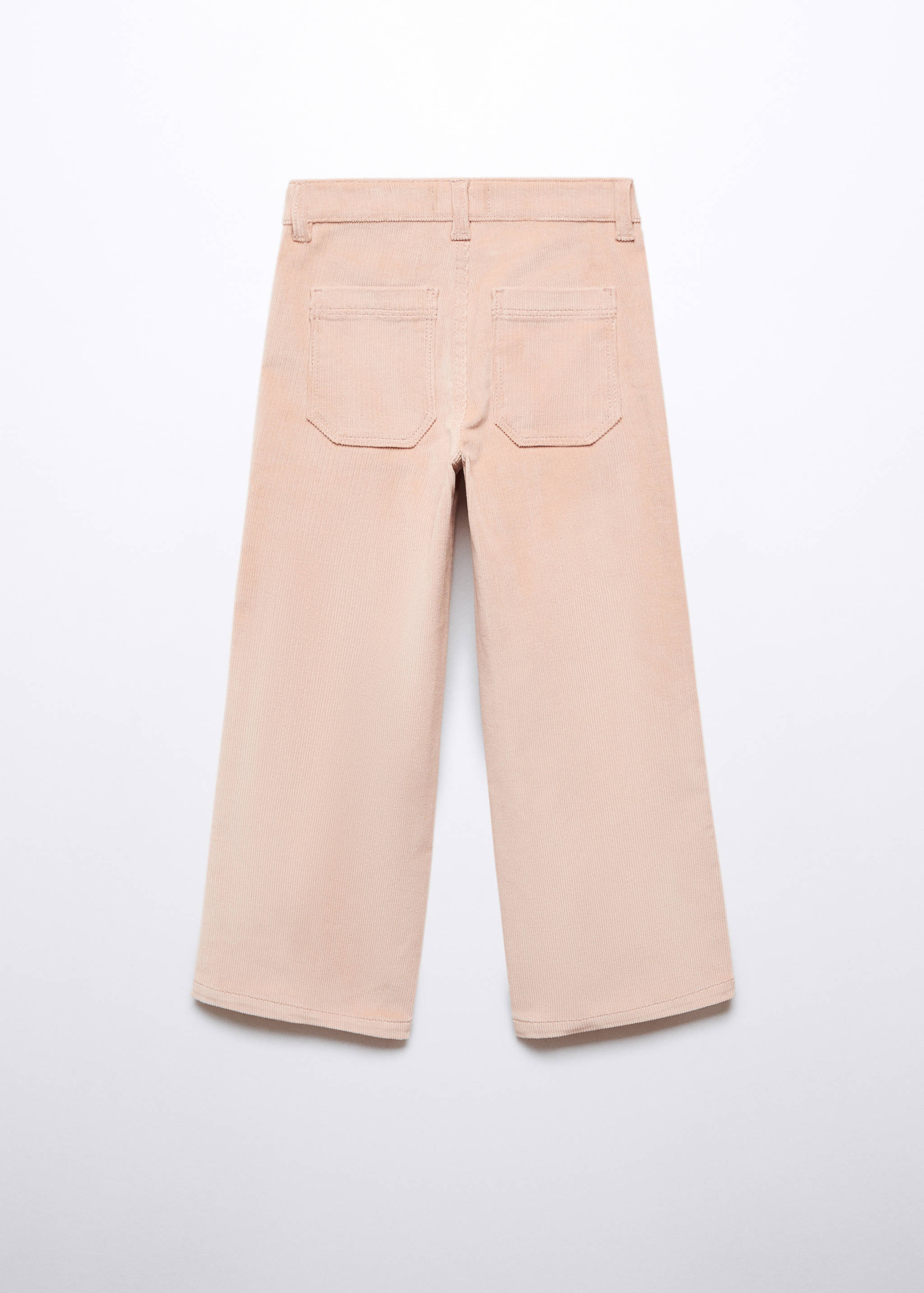Corduroy culotte trousers - Reverse of the article