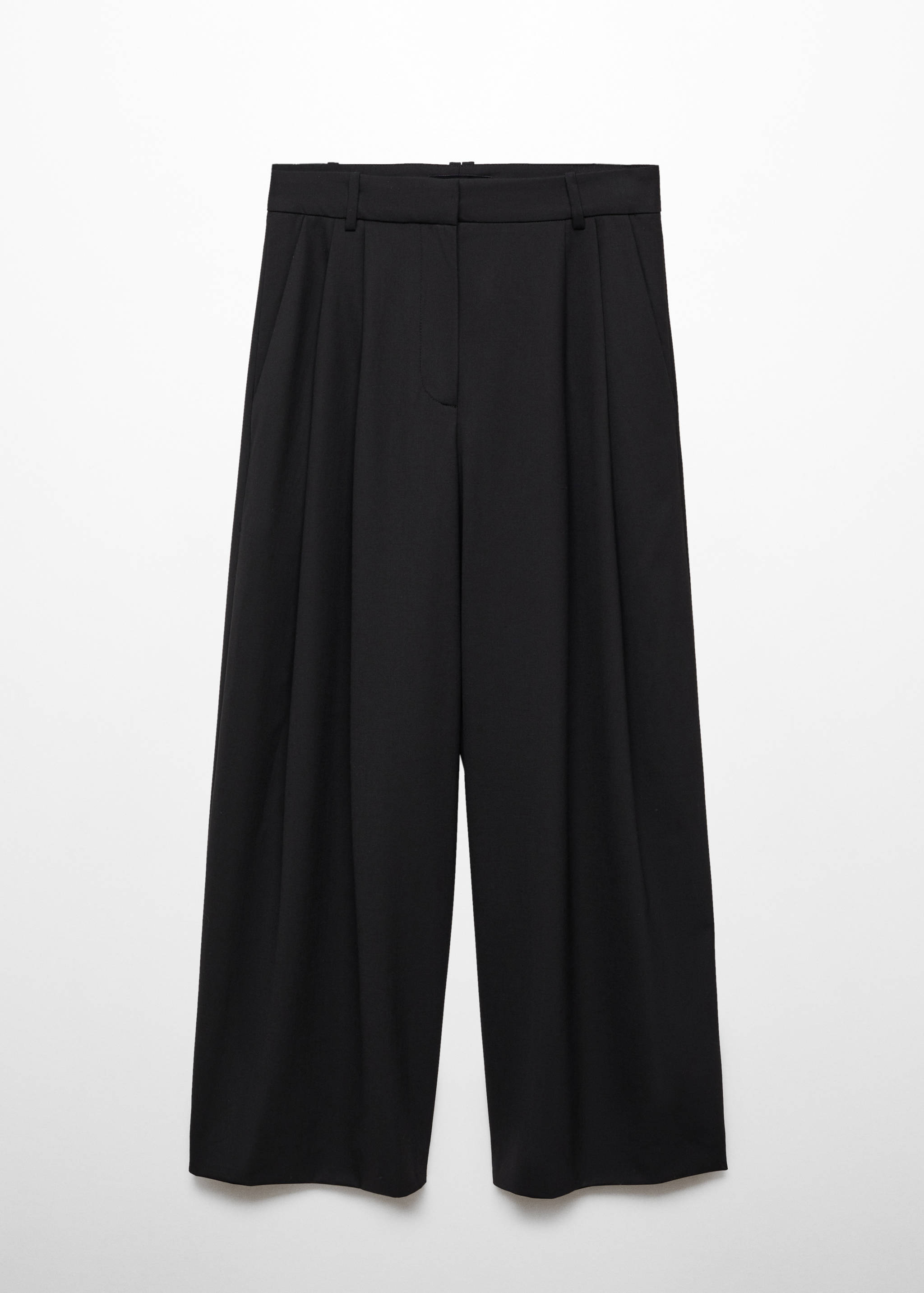 Wide leg wool trousers - Article without model