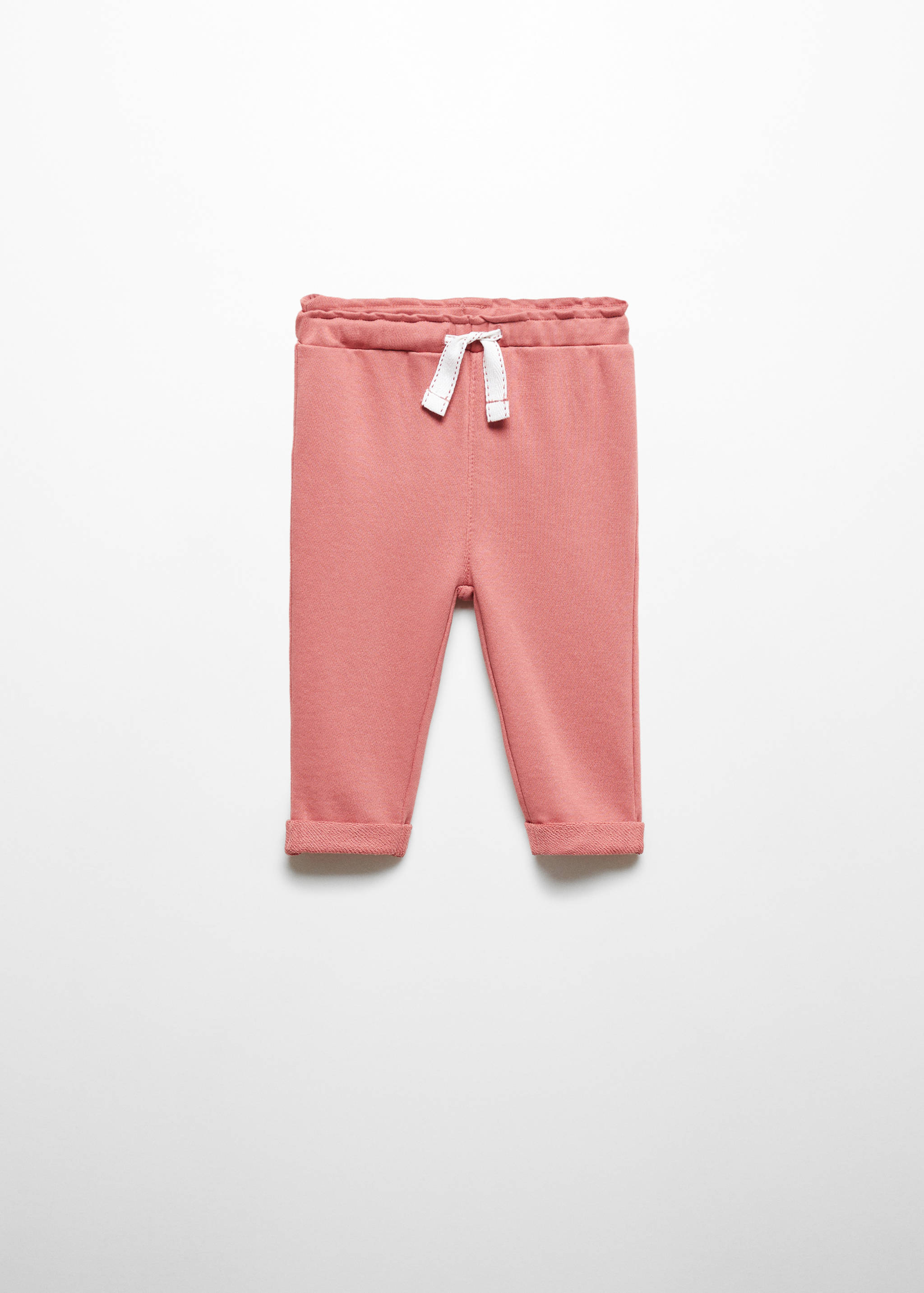 Cotton jogger-style trousers - Article without model