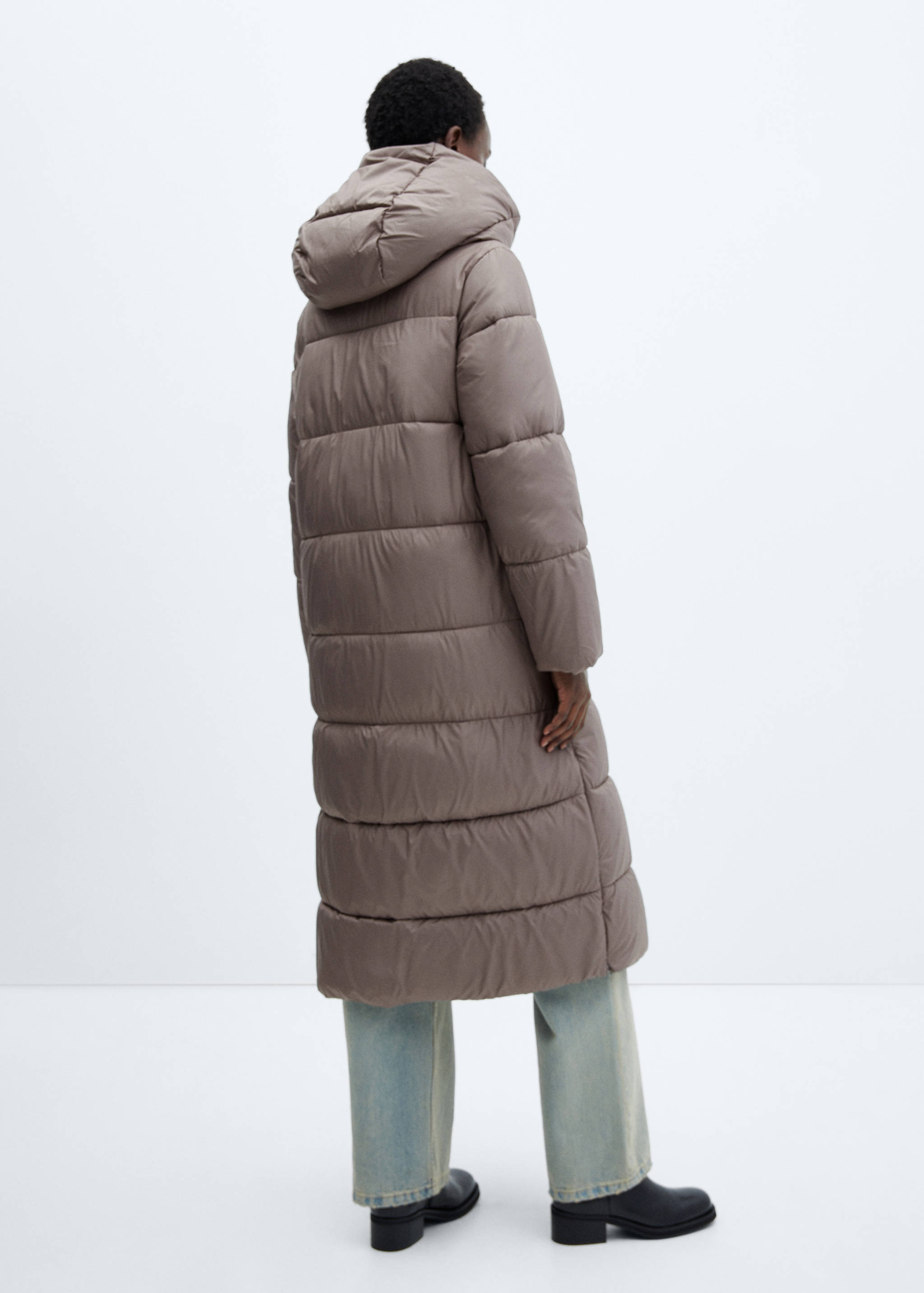 Anorak matelassé croisé - Verso de l’article