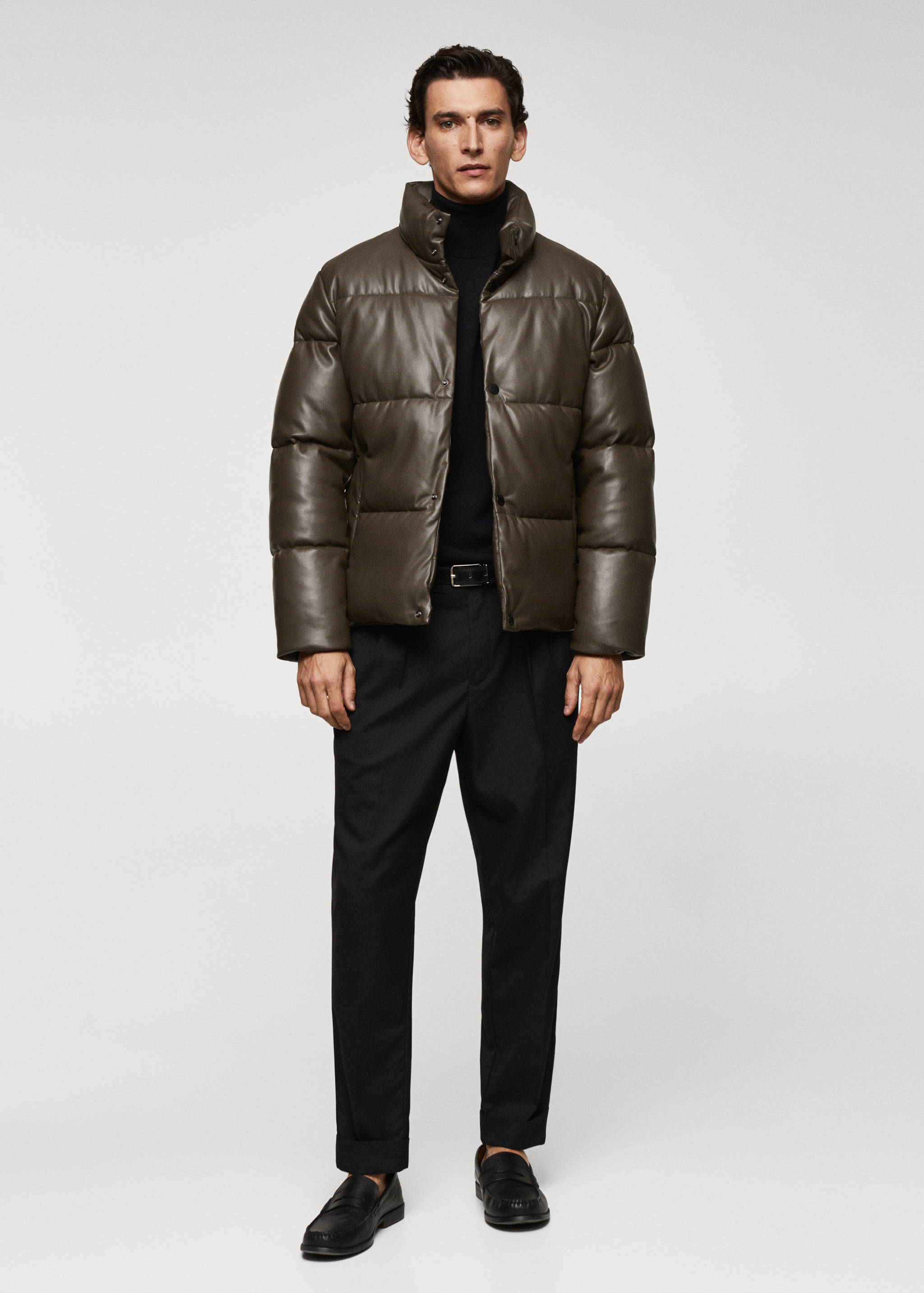 Quilted skin style jacket - General plane