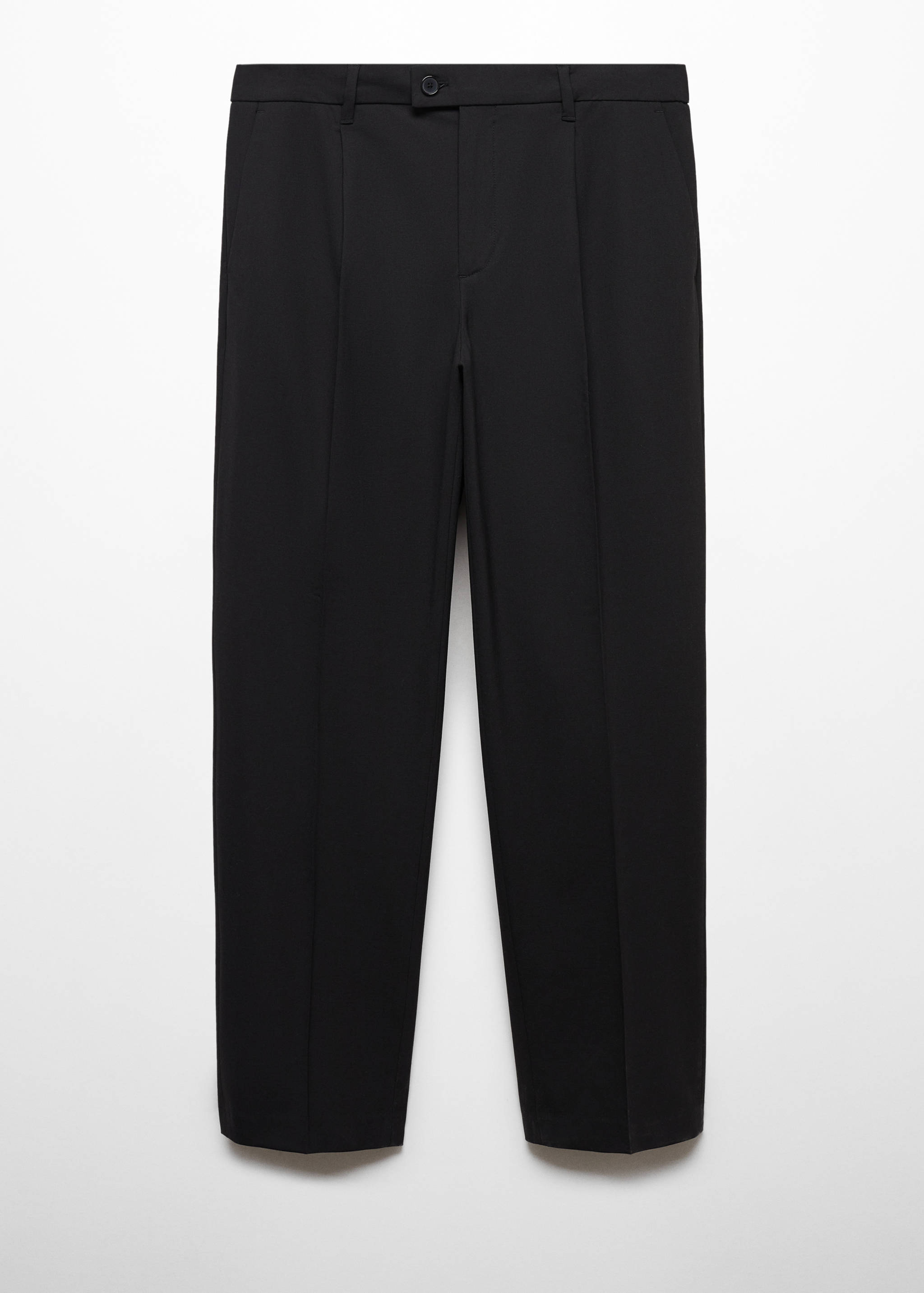 Relaxed-fit wool trousers - Article without model