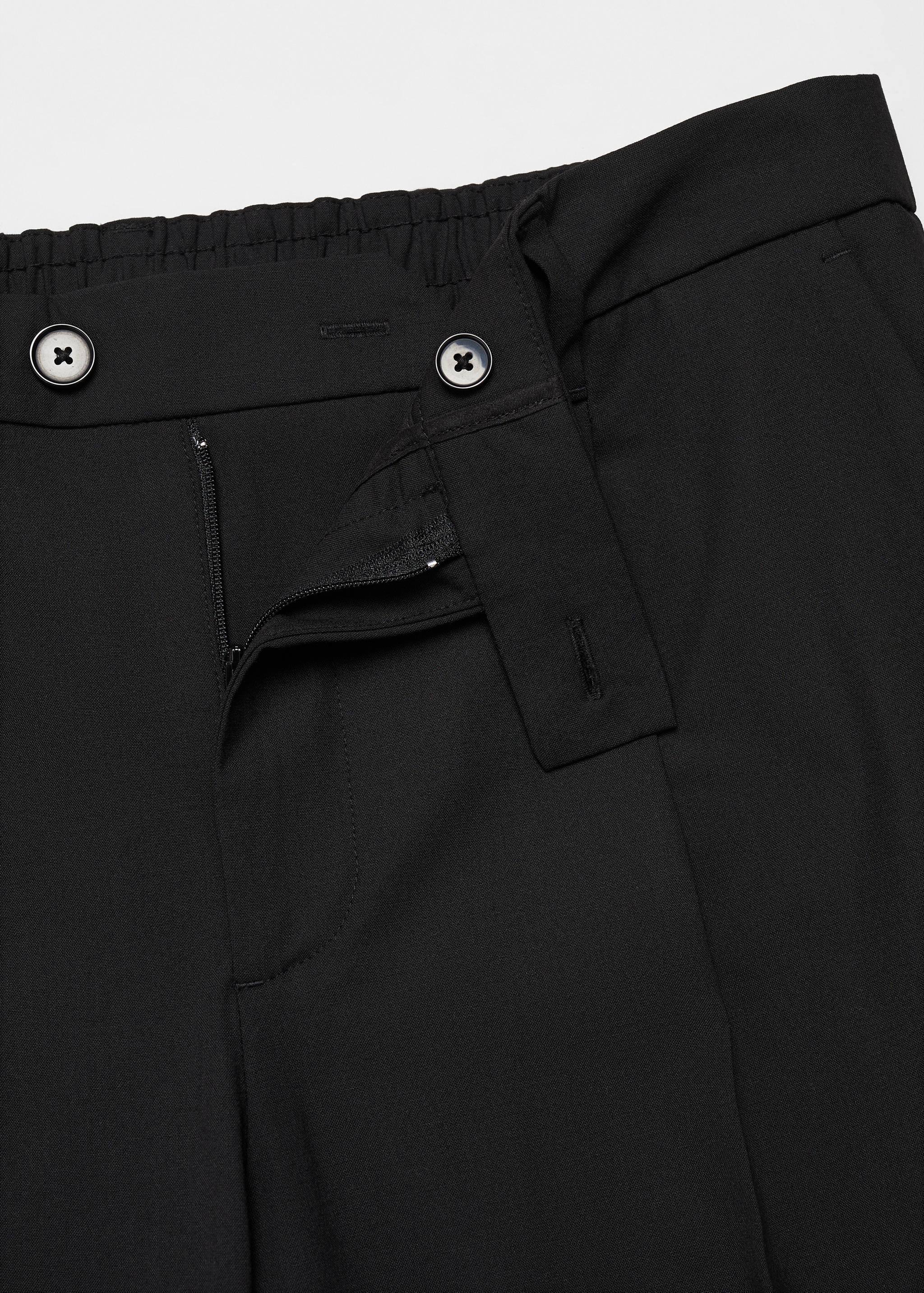 Relaxed-fit wool trousers - Details of the article 8