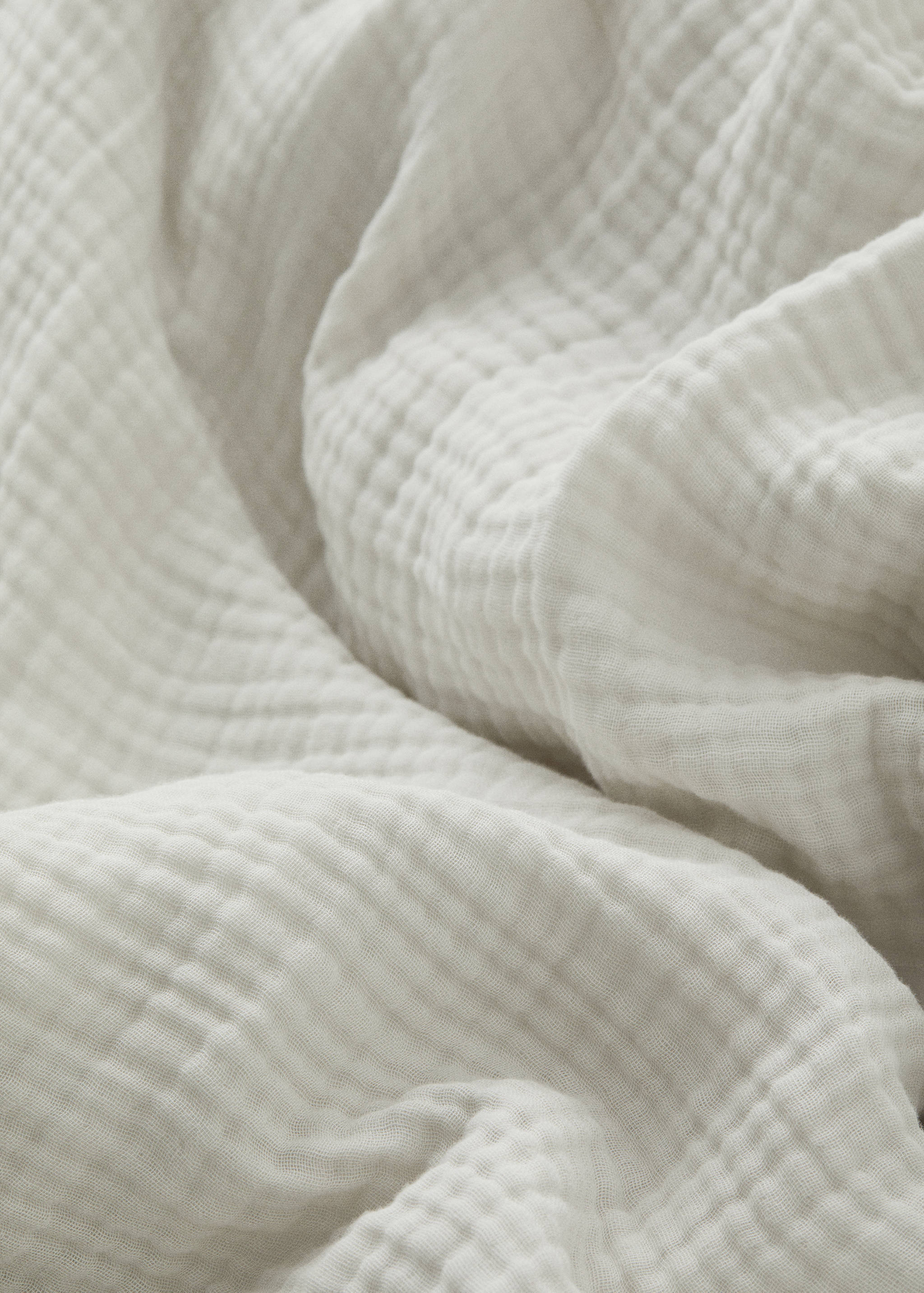 Baumwoll-Gaze-Bettbezug für Bettgröße 135 cm - Detail des Artikels 1