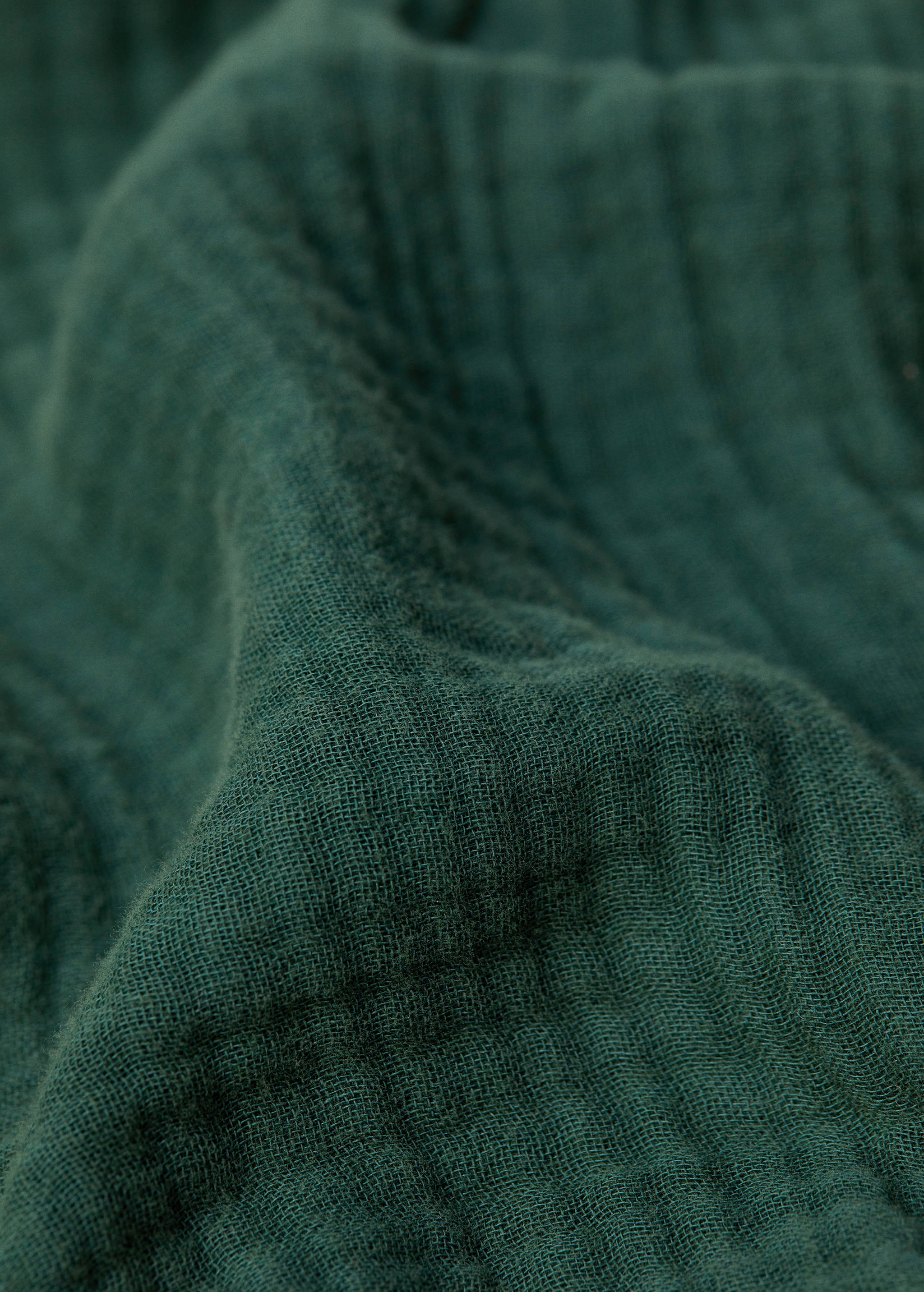 Baumwoll-Gaze-Bettbezug für Bettgröße 135 cm - Detail des Artikels 2