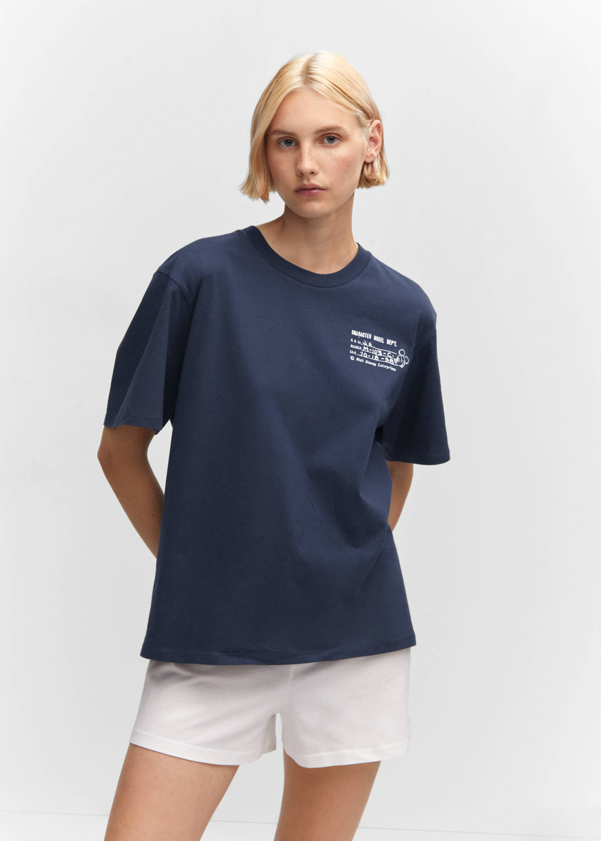 Mickey Mouse cotton t-shirt - Medium plane