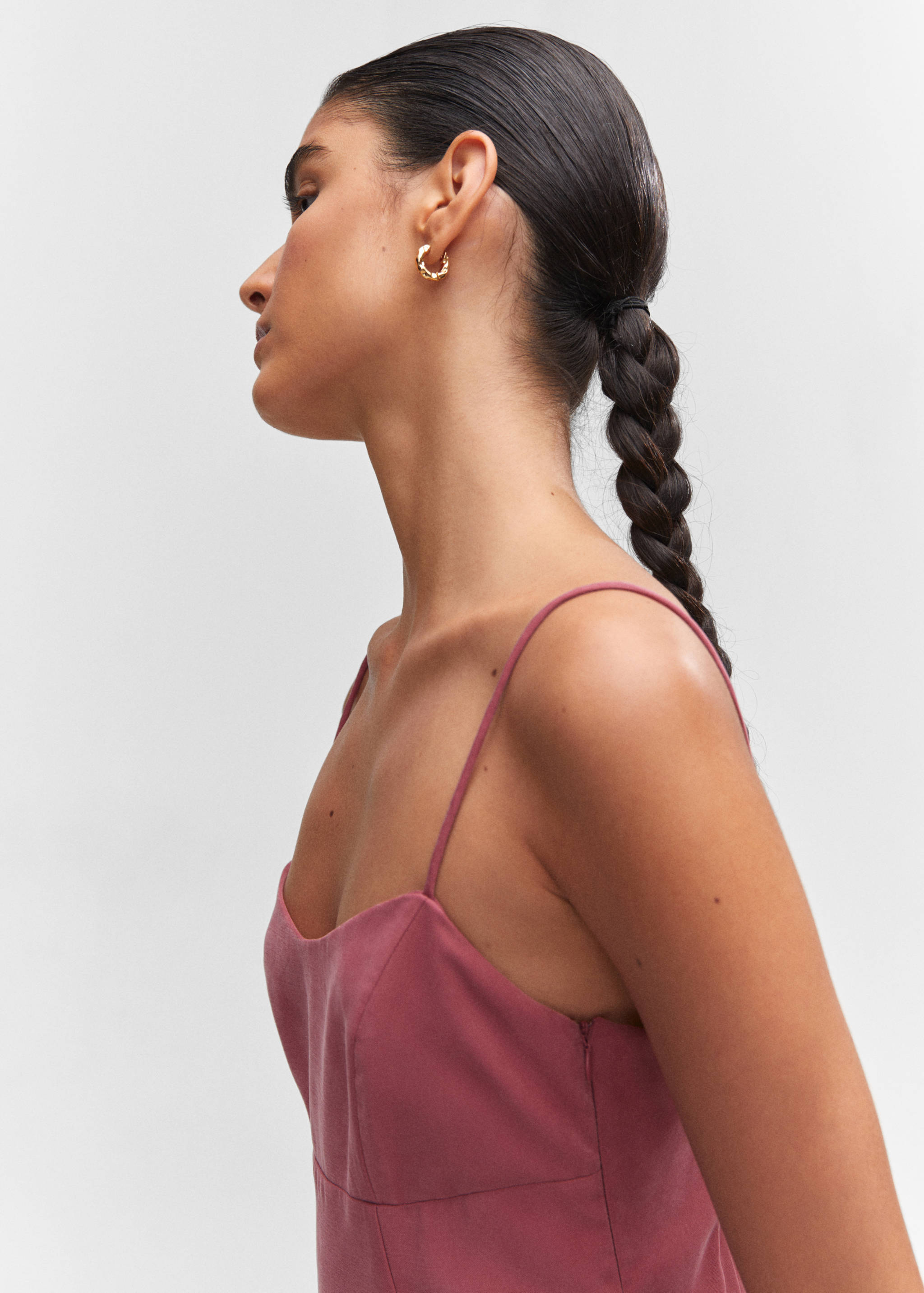 Robe midi décolletée - Détail de l'article 1