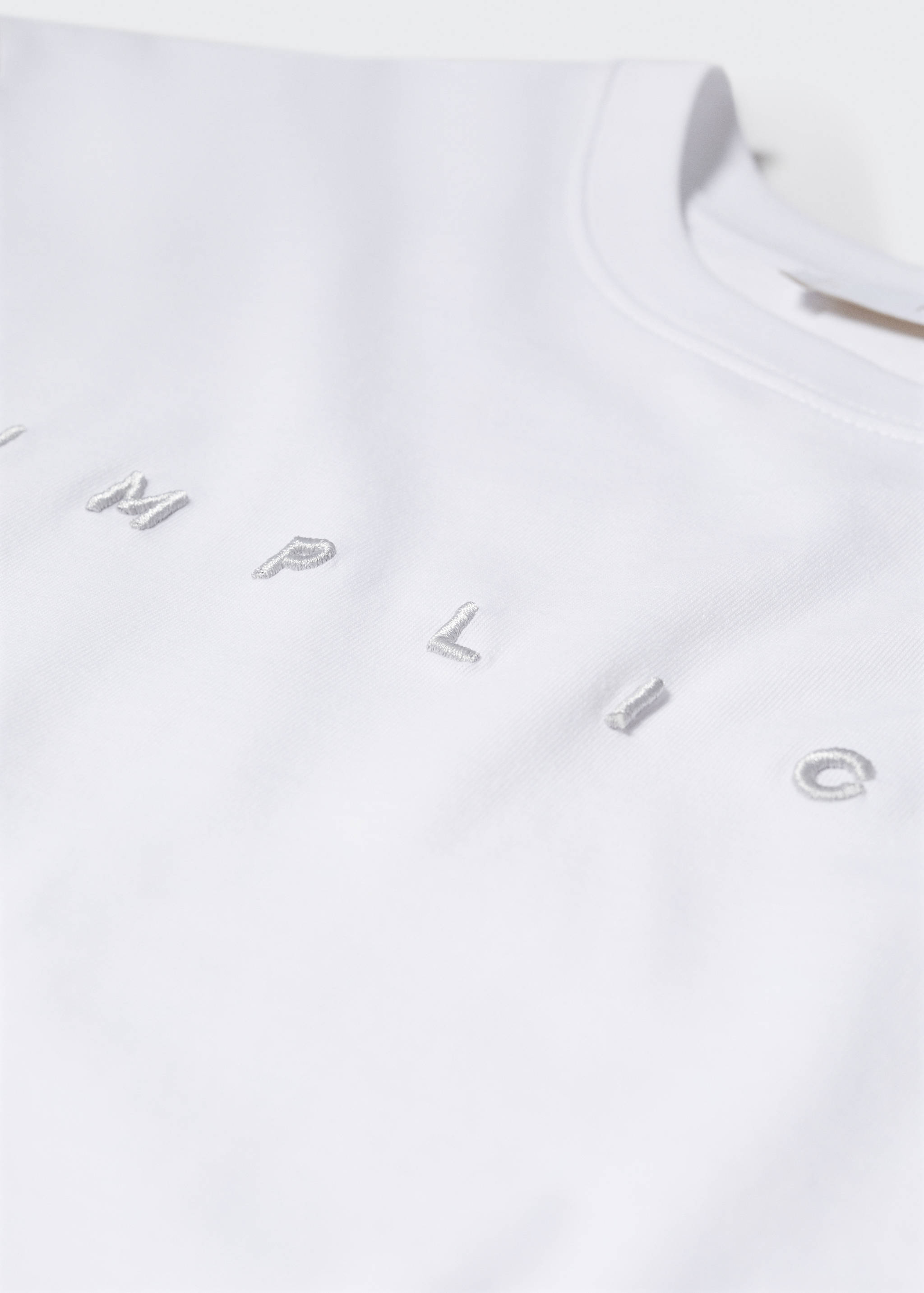 Message cotton T-shirt - Details of the article 8