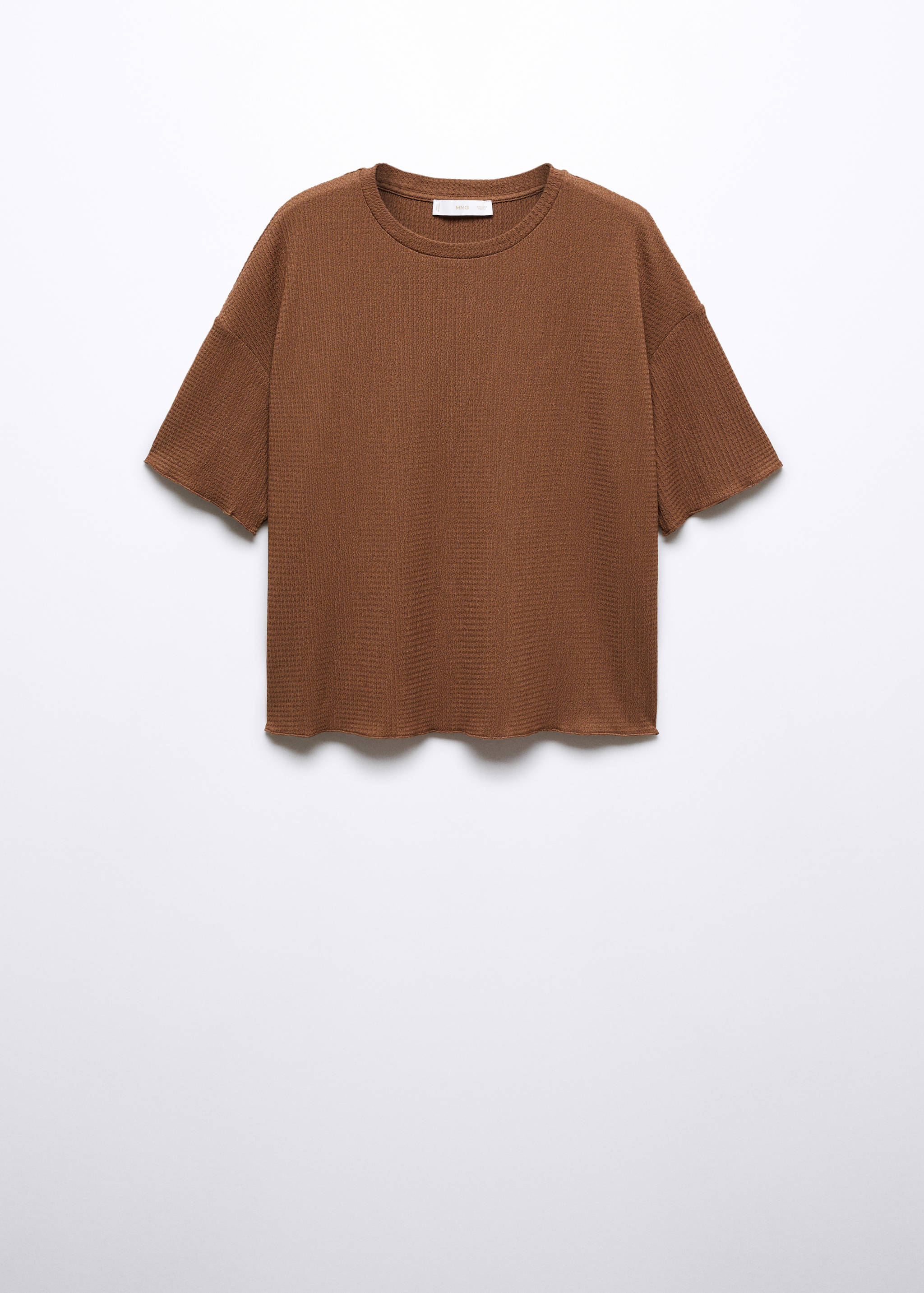 Camiseta oversize textura - Artículo sin modelo