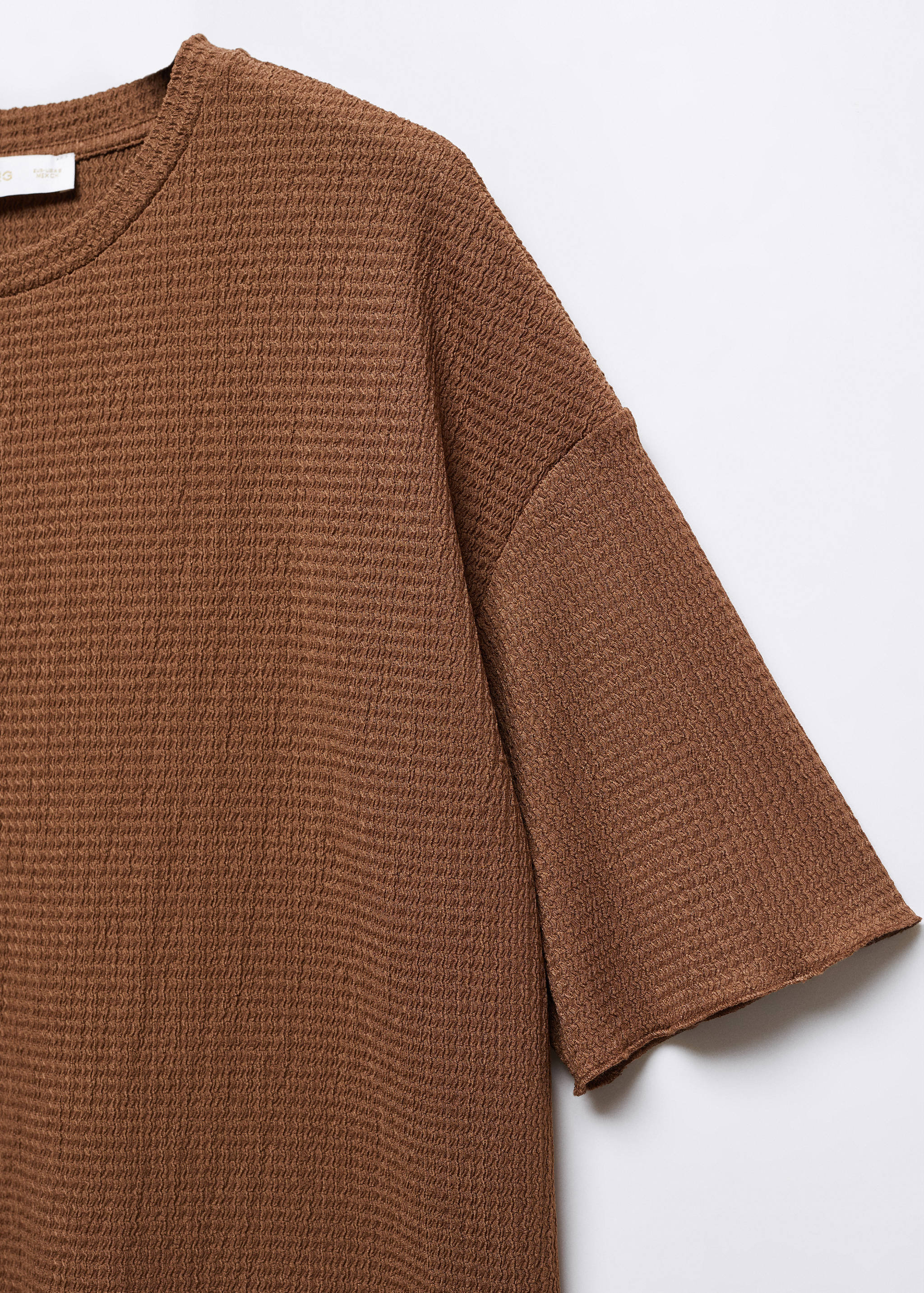 Camiseta oversize textura - Detalle del artículo 8