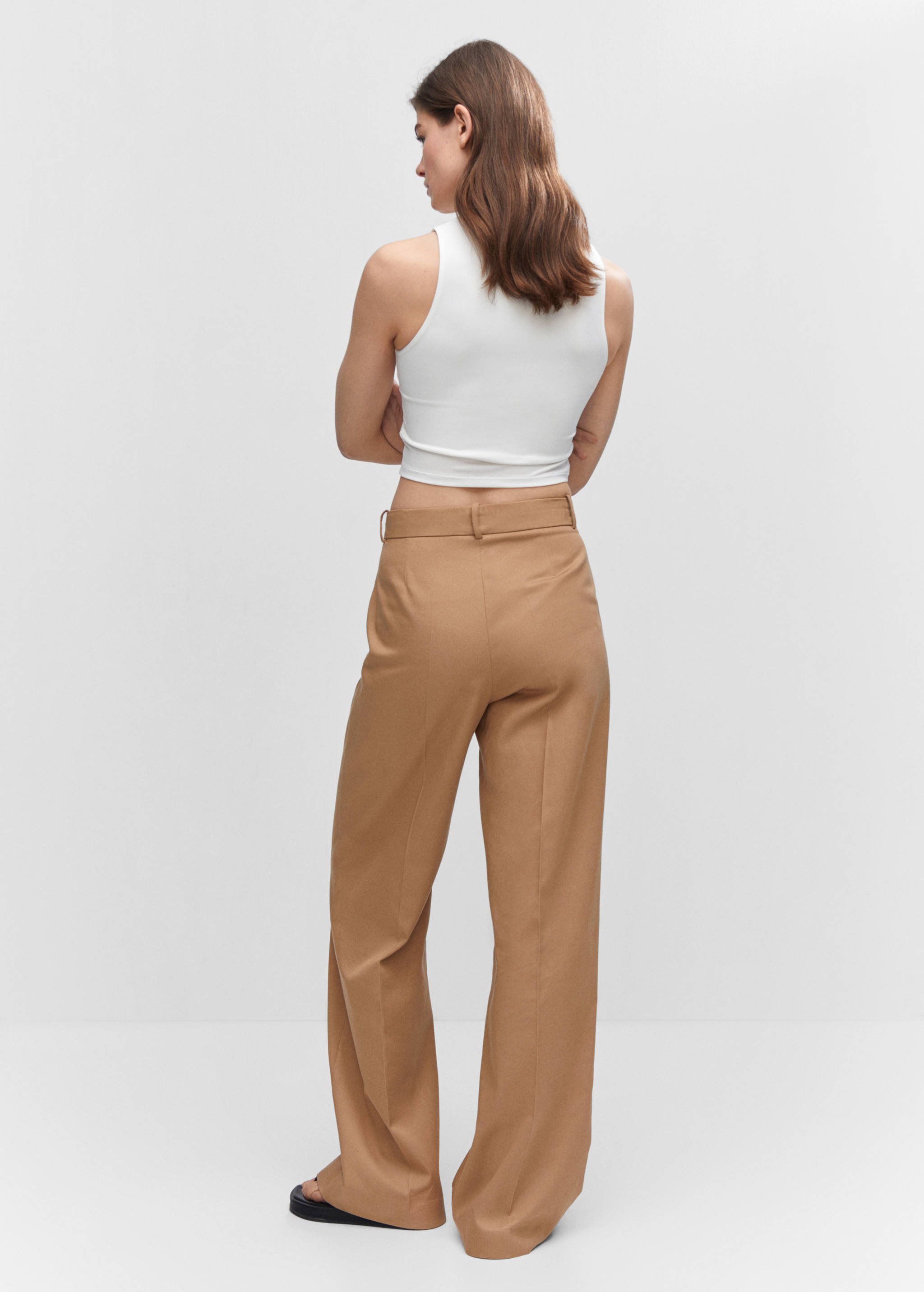 Crop top halter neck - Reverse of the article