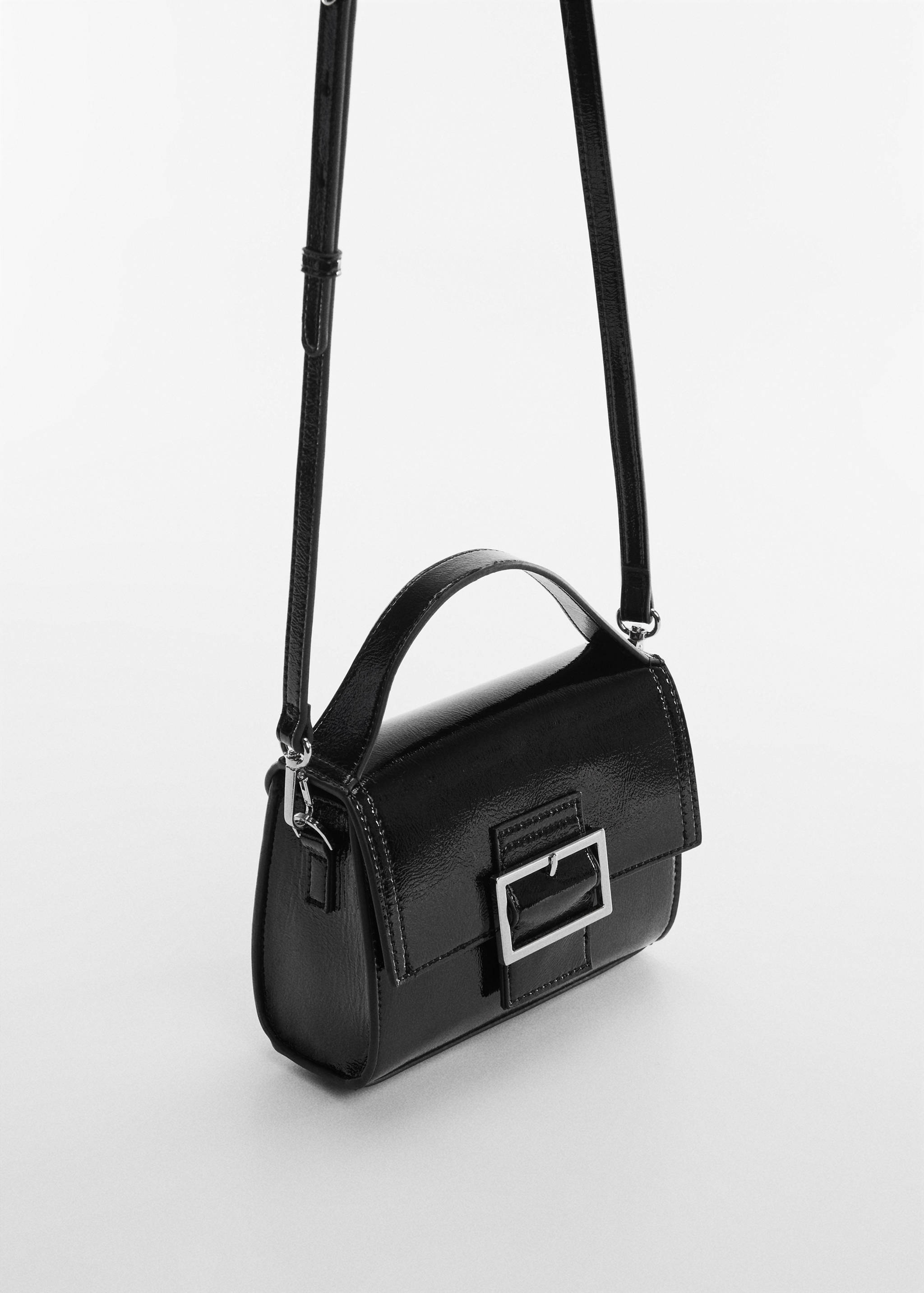 Buckled flap bag - Medium plane