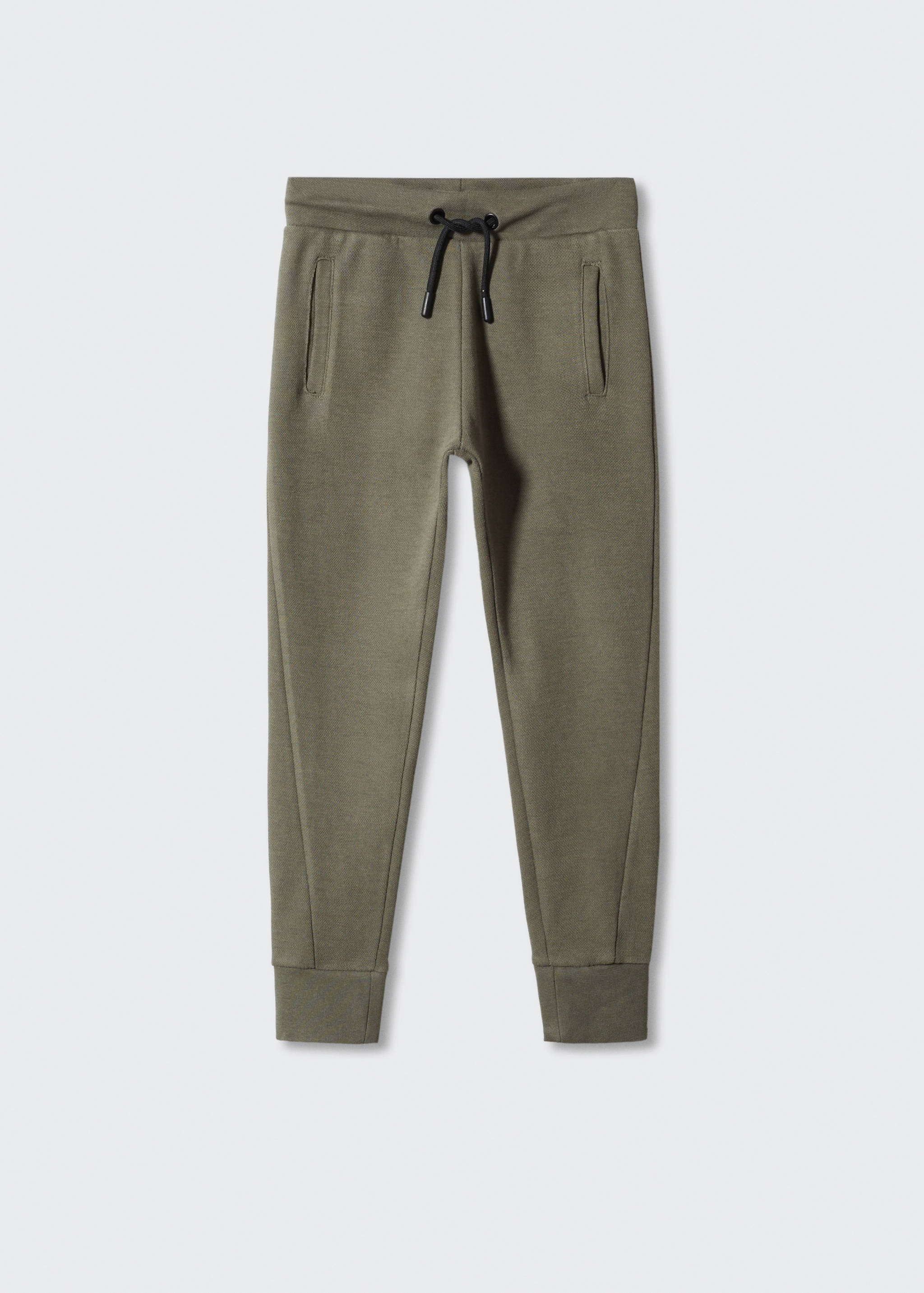Cotton jogger-style trousers - Article without model