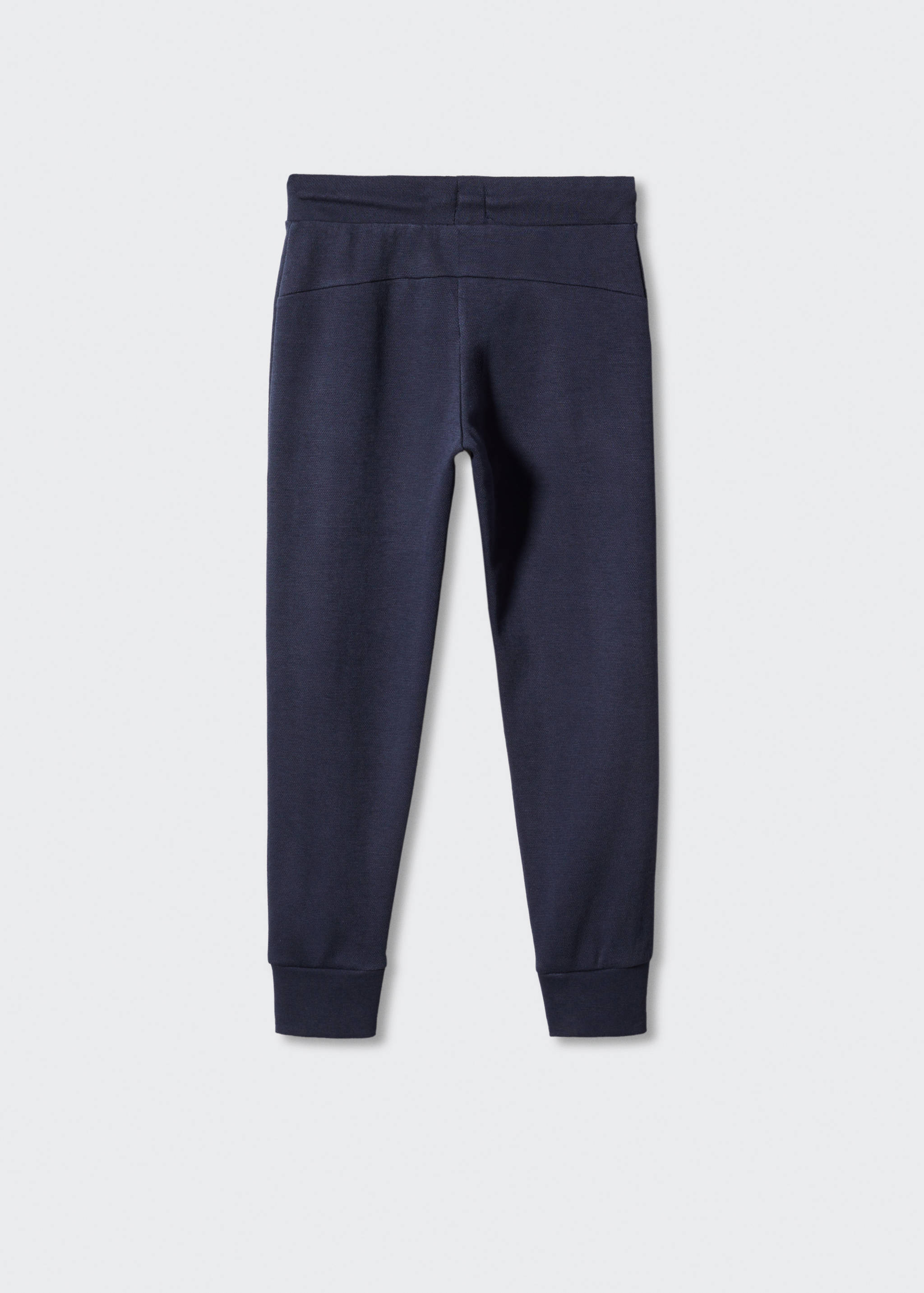 Cotton jogger-style trousers - Reverse of the article