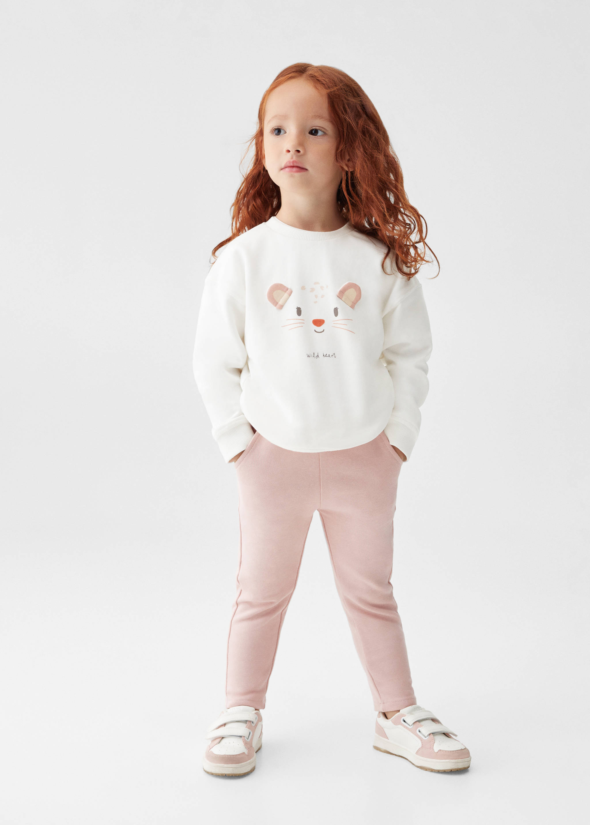 Cotton jogger-style trousers - General plane