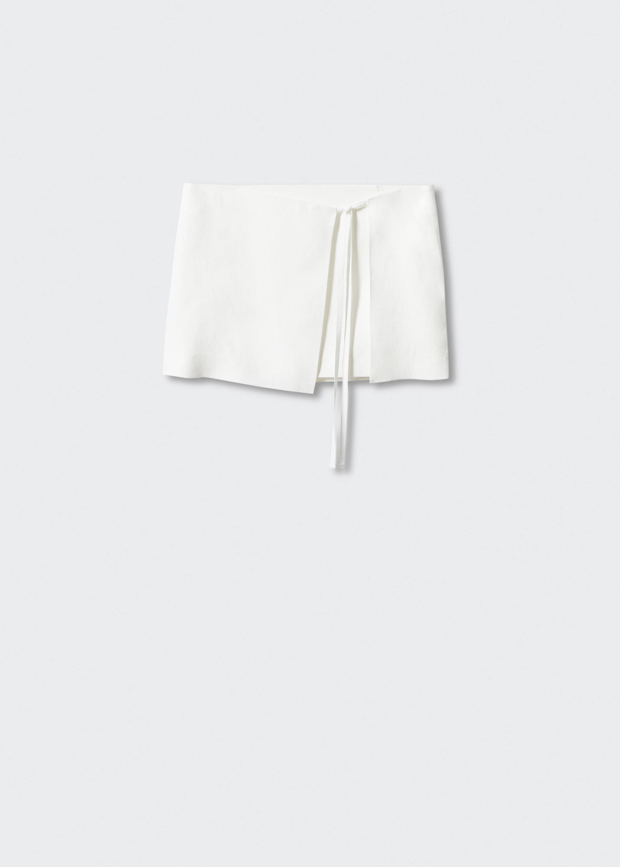 Jupe portefeuille lin - Article sans modèle