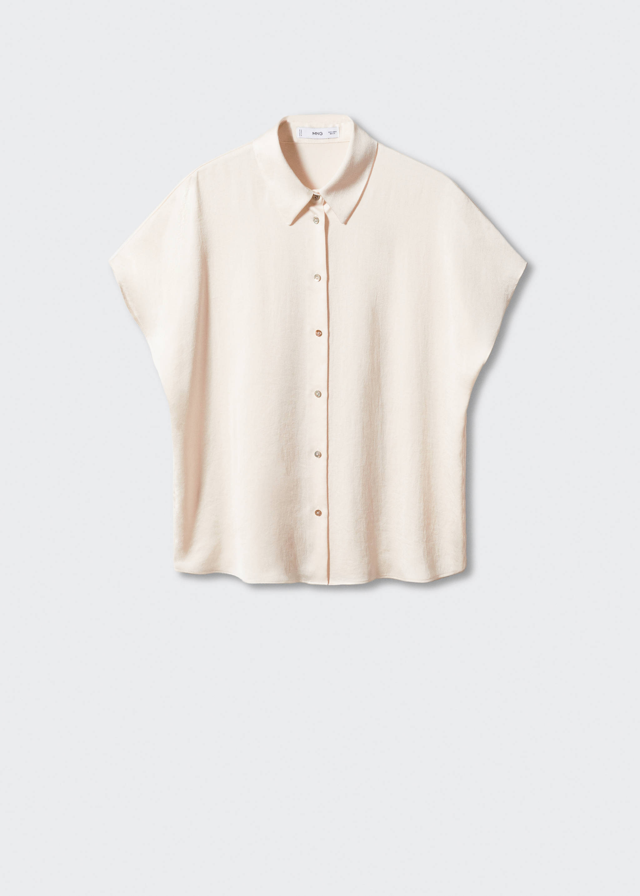 Camisa de manga curta com botões - Artigo sem modelo