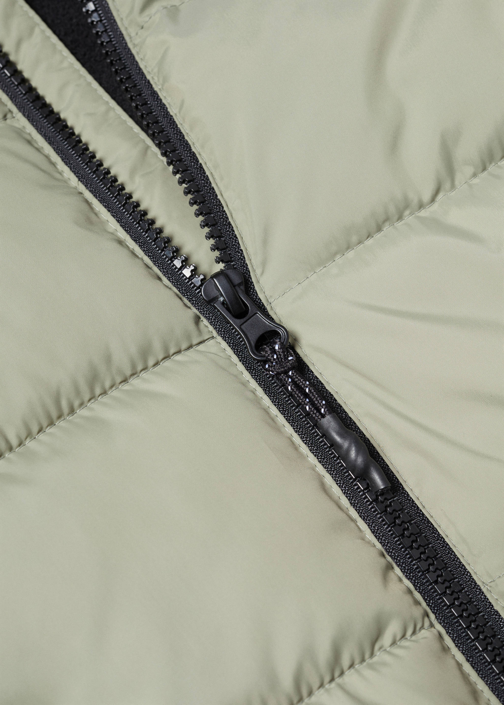 带帽羽绒夹克 - null