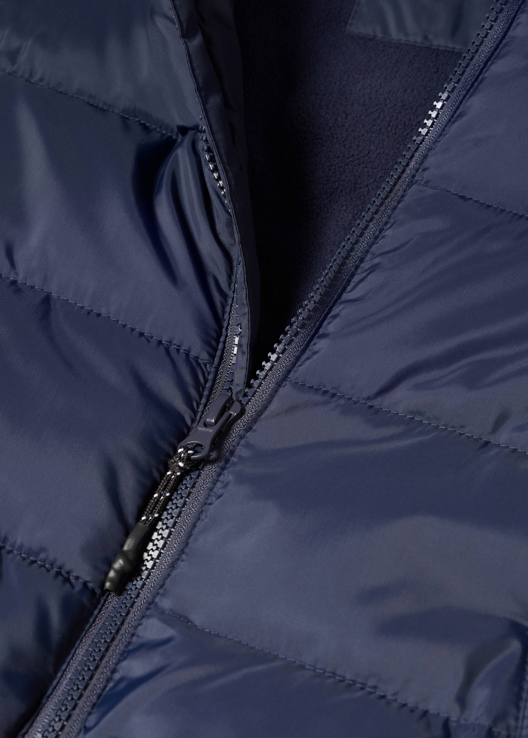 带帽羽绒夹克 - null