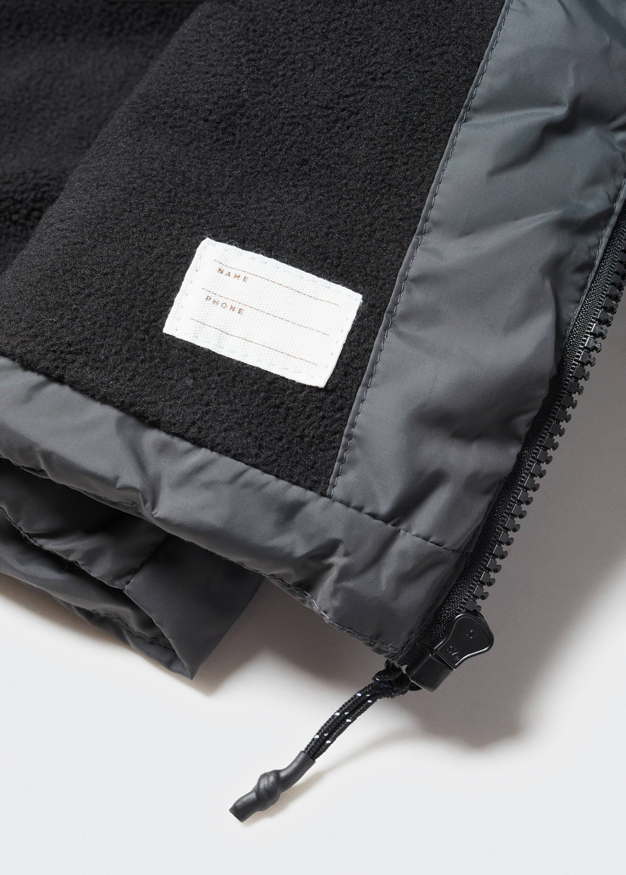 带帽羽绒夹克 - null