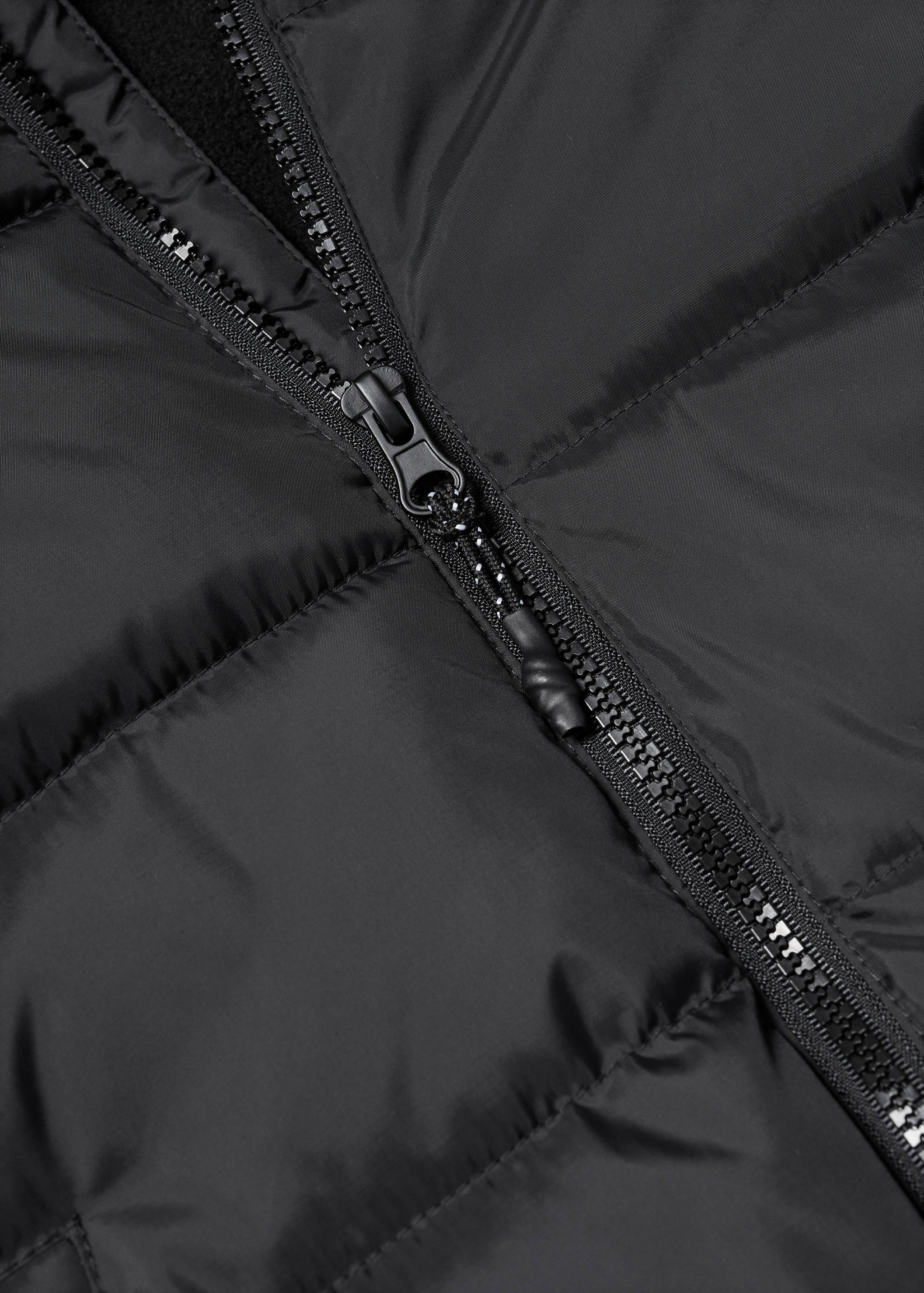 带帽羽绒夹克 - null