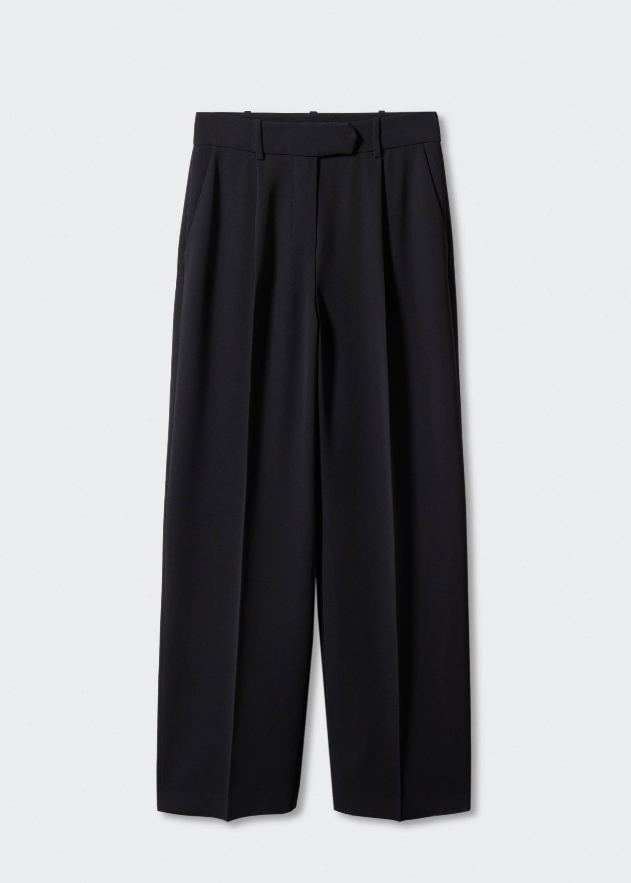 Wide leg pleated trousers - Article without model