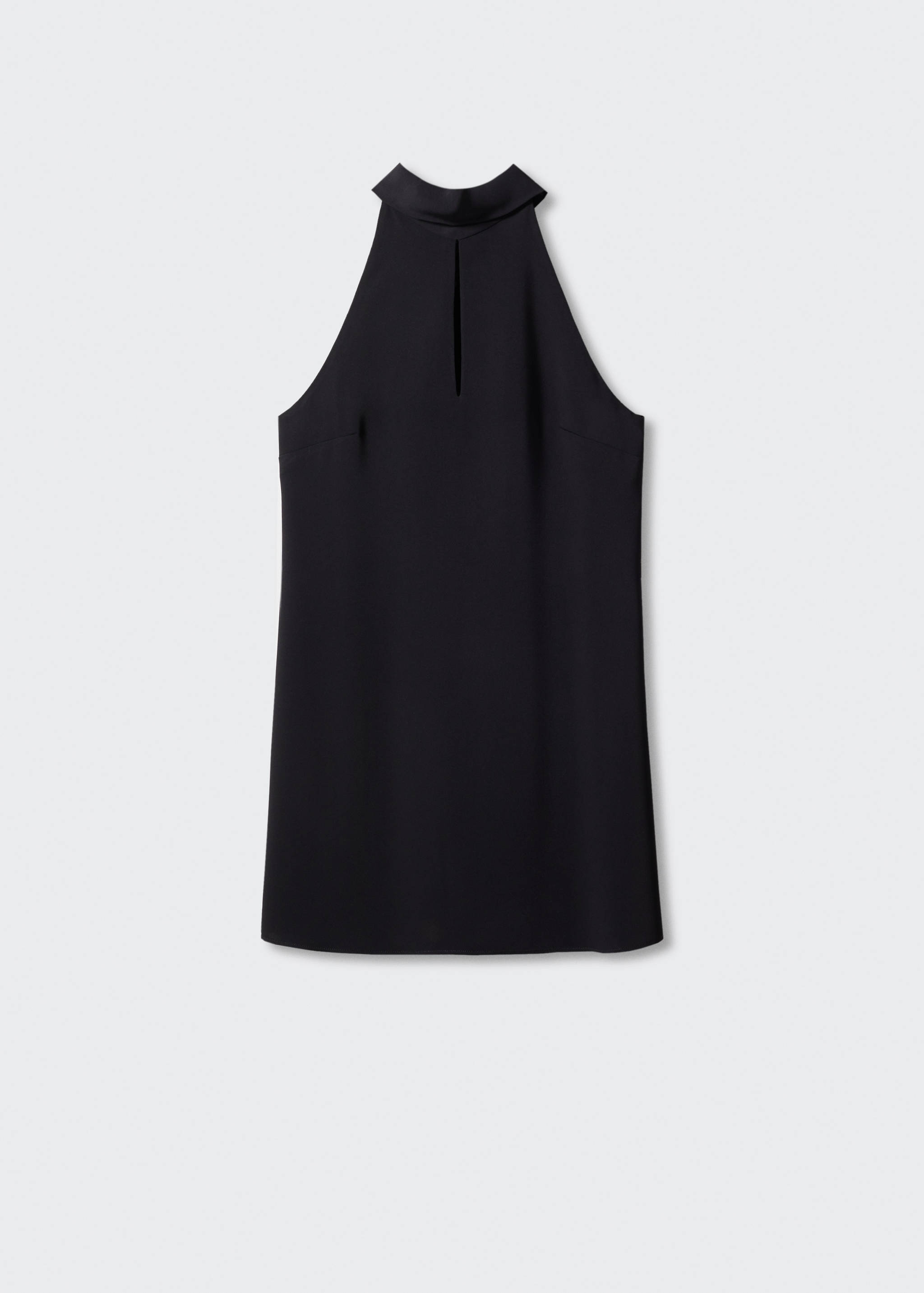 Halter-neck dress with bow - Article without model