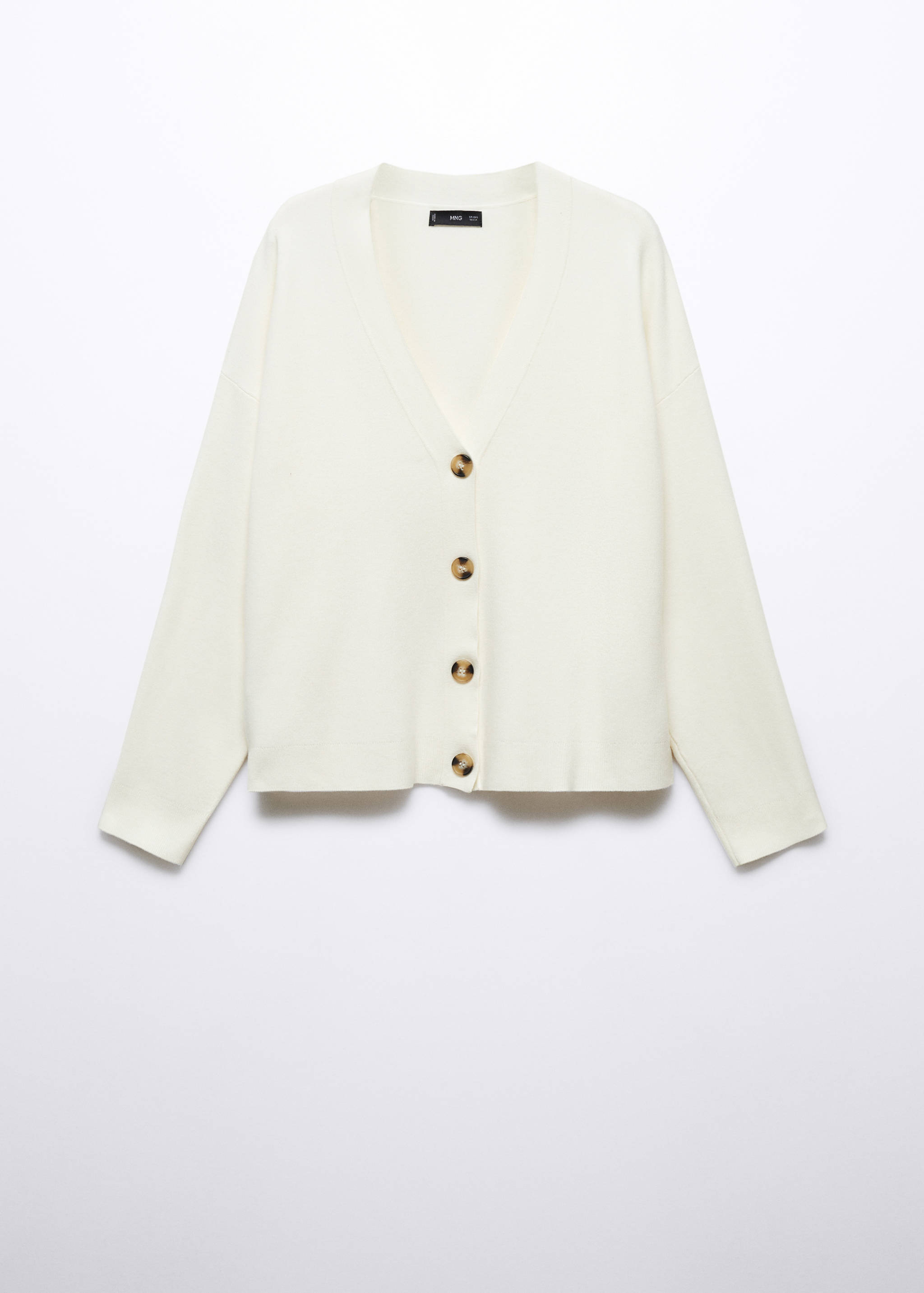 Button knit cardigan - Article without model