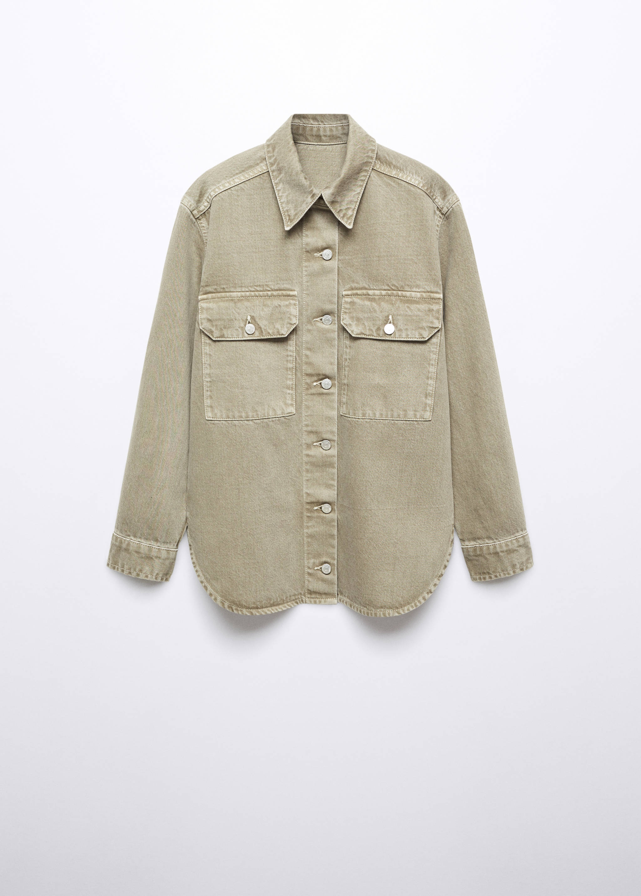 Pocket denim overshirt - Article without model