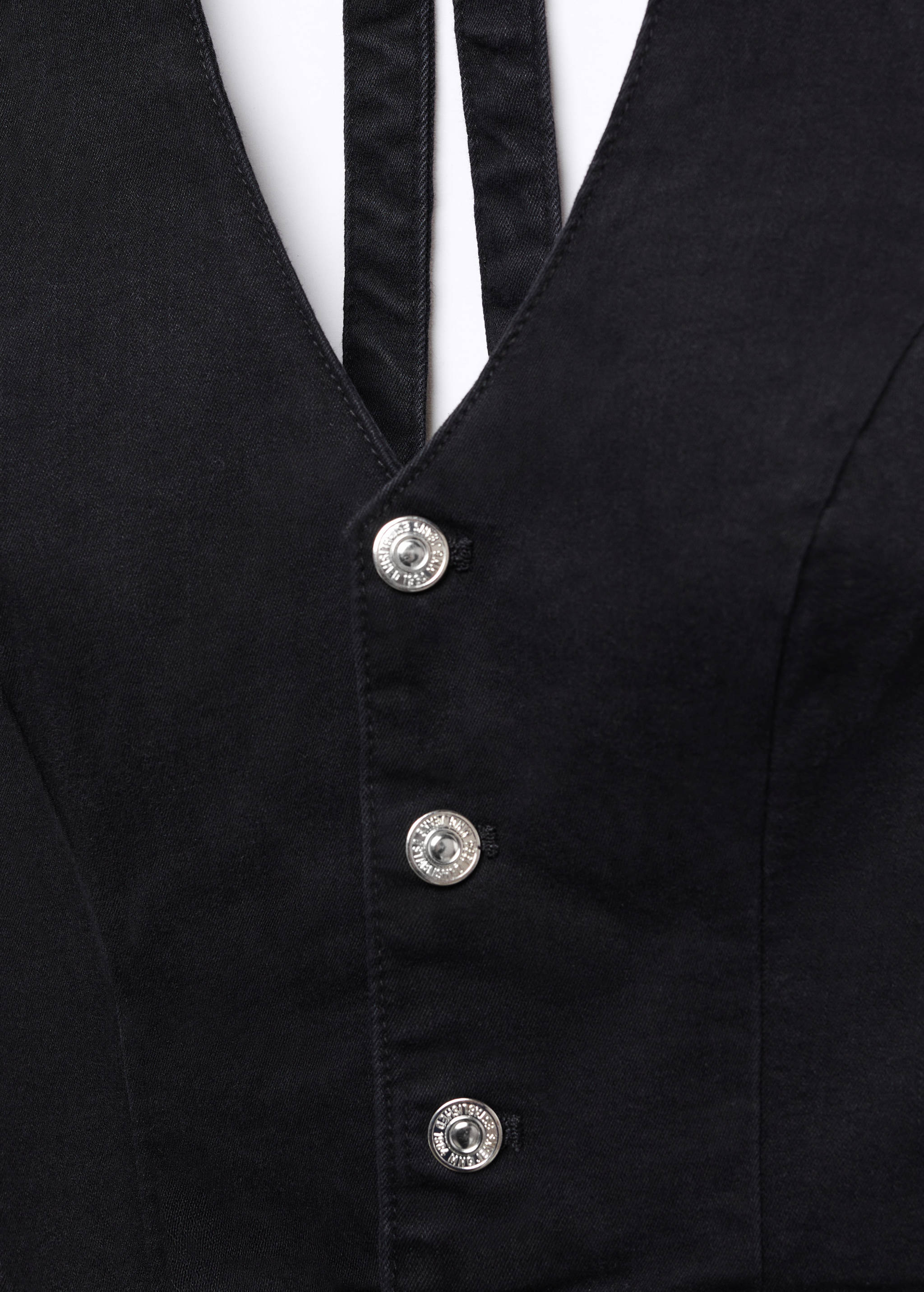 Mono vaquero cuello halter - Detalle del artículo 8