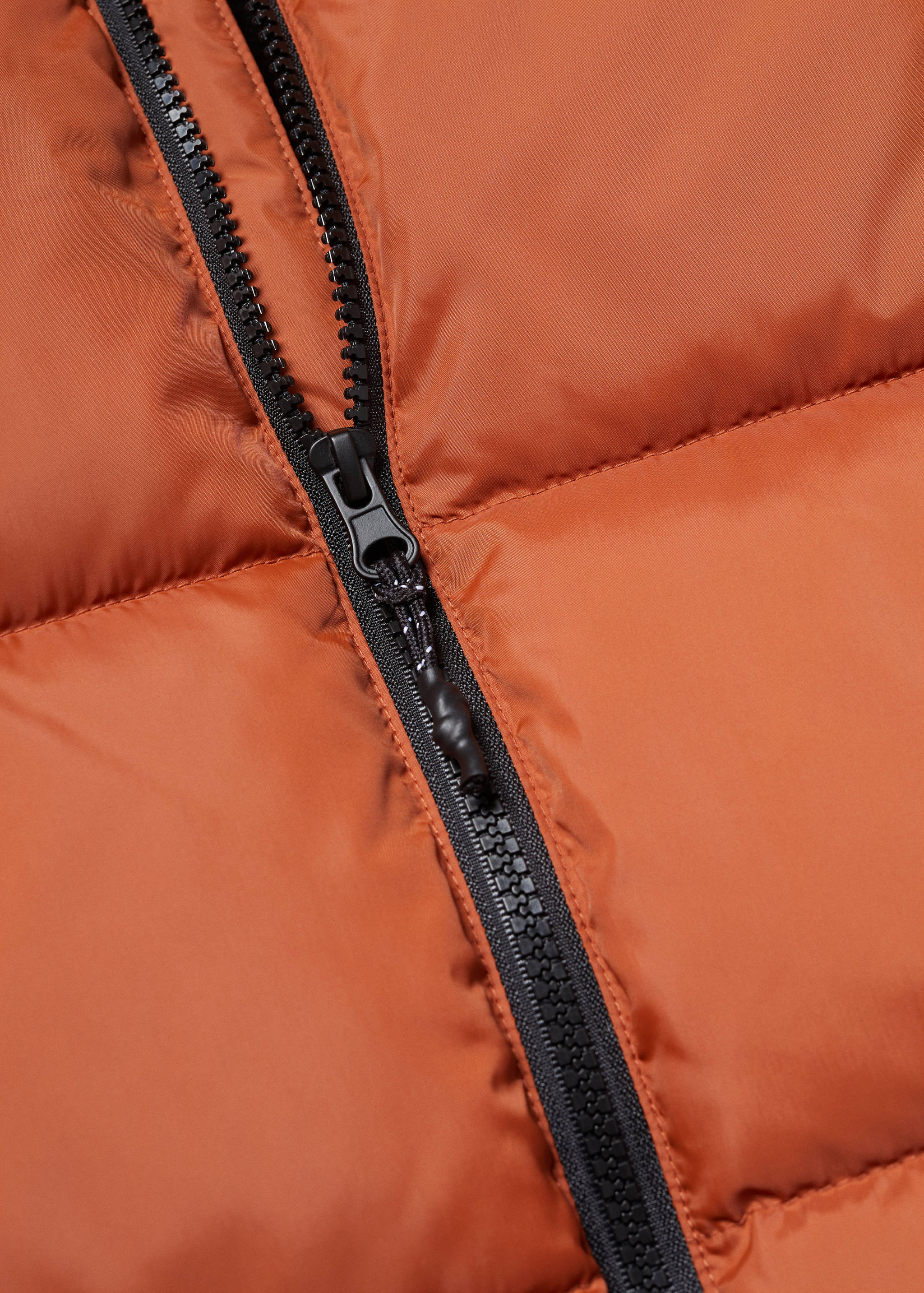 Quilted long coat - Details of the article 8