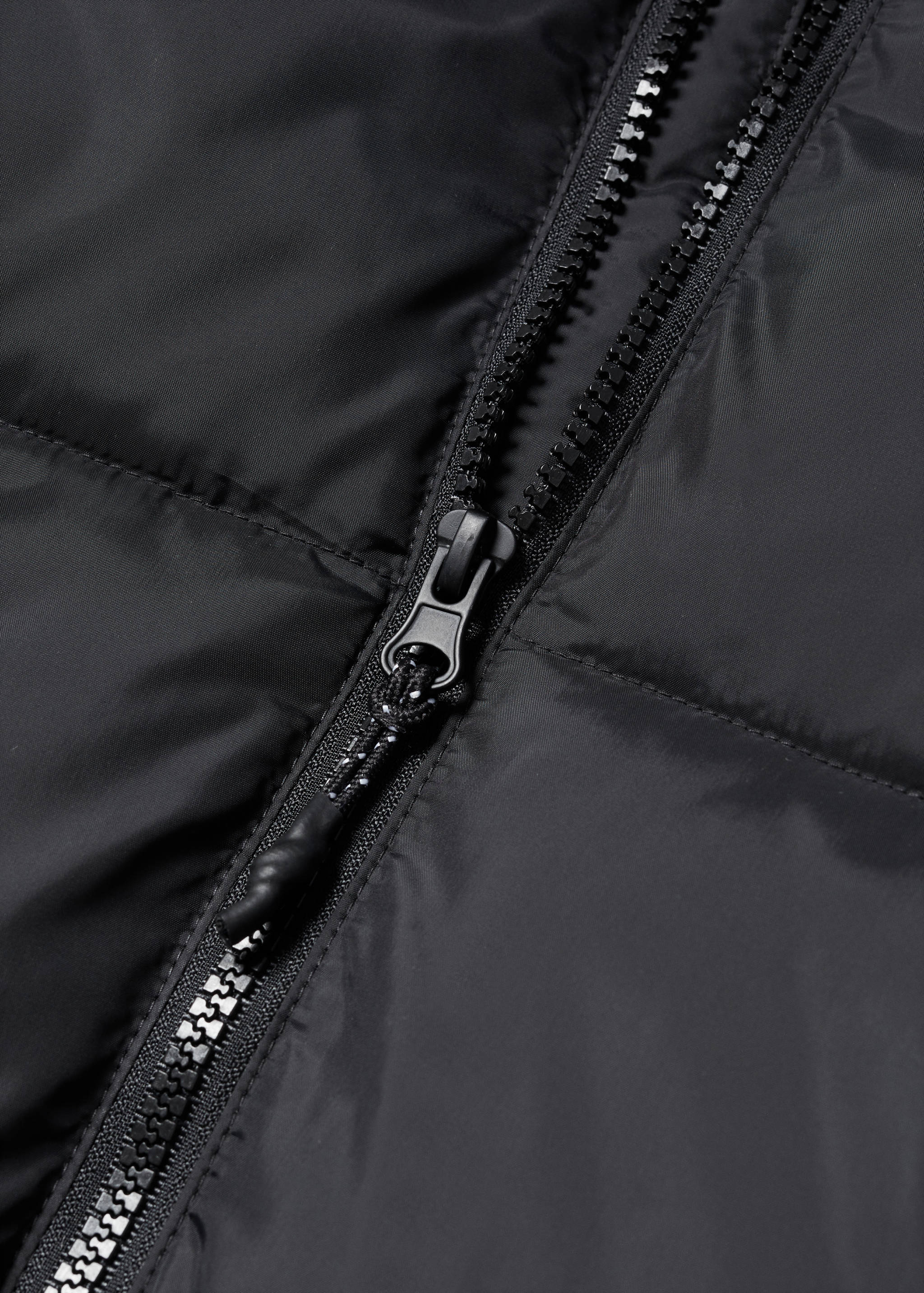 Quilted long coat - Details of the article 8