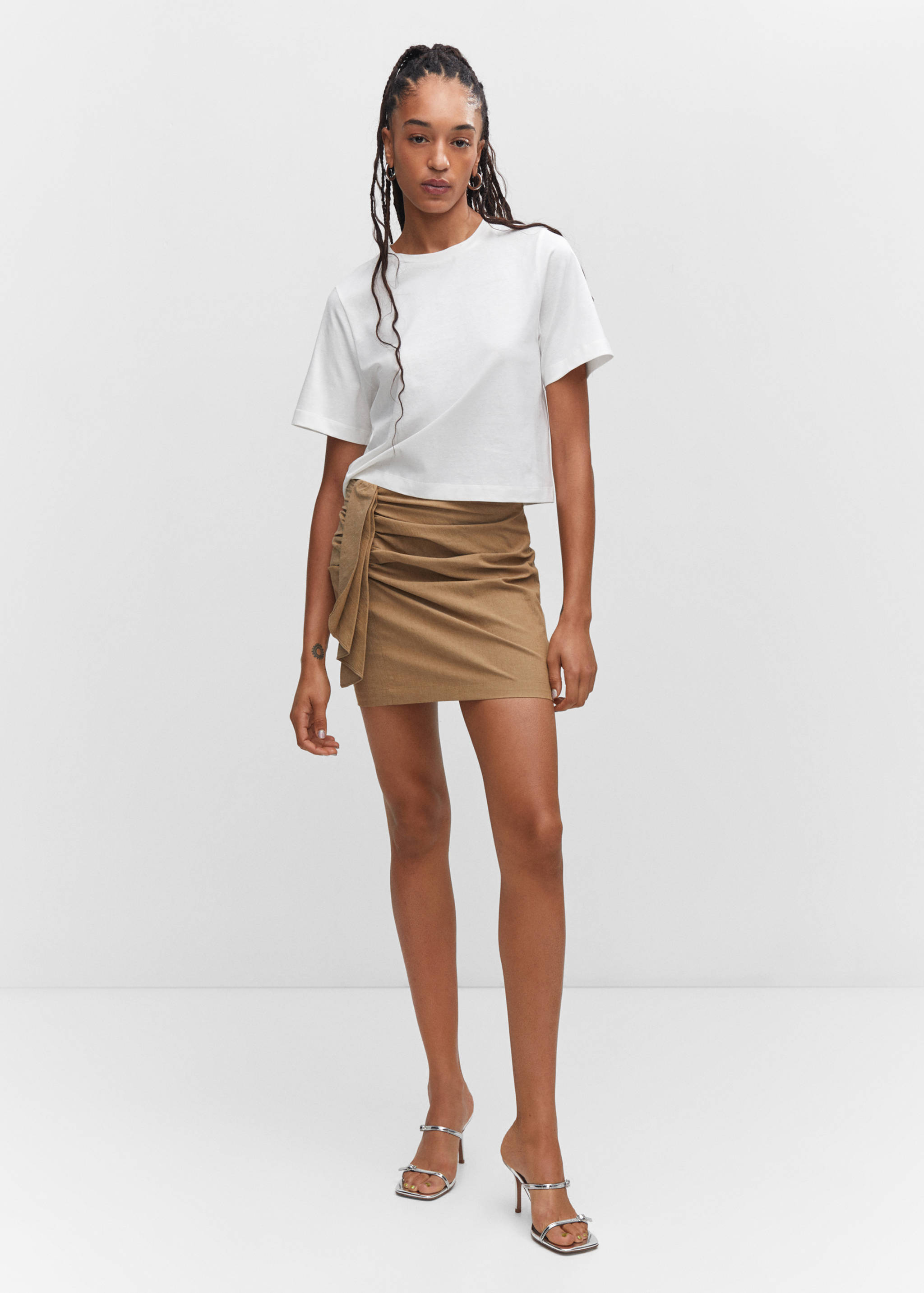 T-shirt coton manches courtes - Plan général