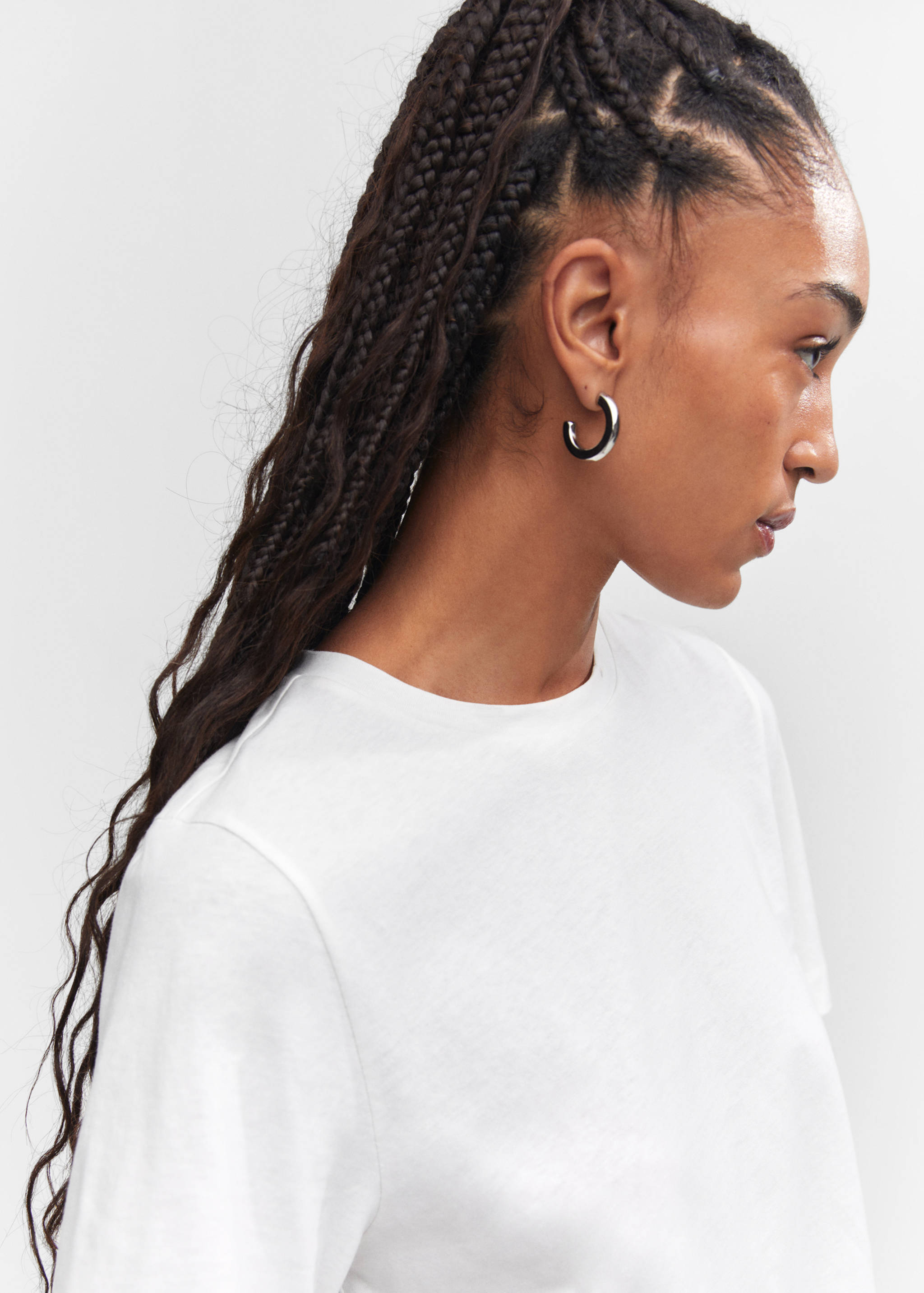 T-shirt coton manches courtes - Détail de l'article 1