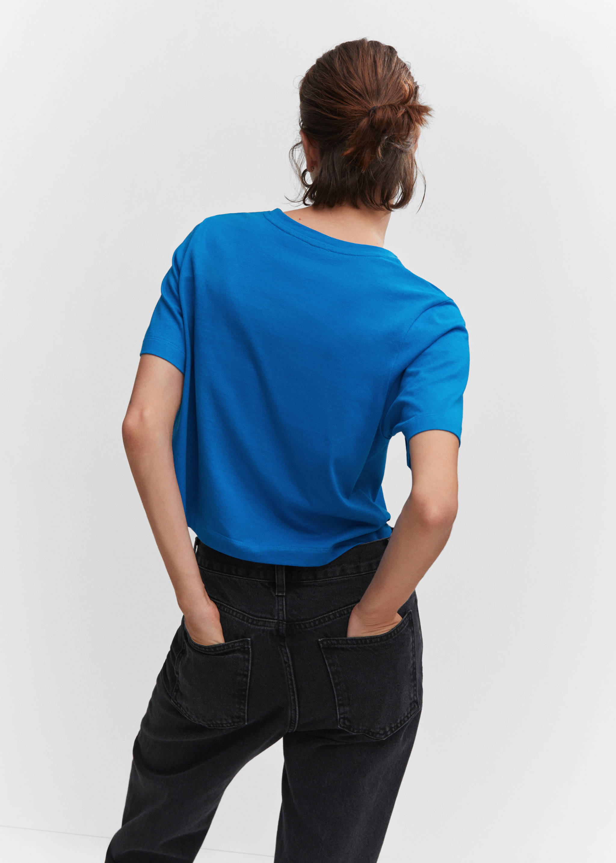 T-shirt coton manches courtes - Verso de l’article